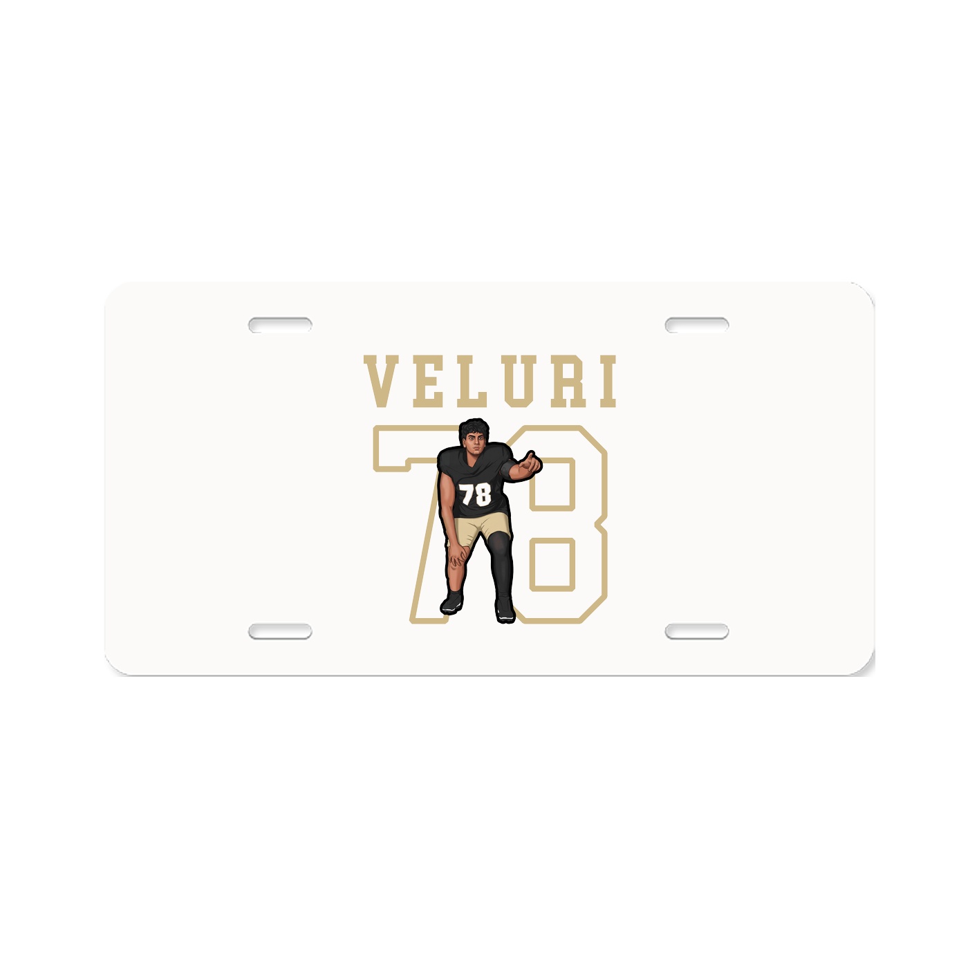 License Plate — Shirsey in Classic