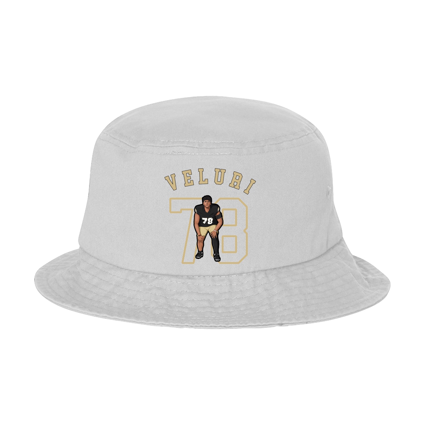 Bucket Cap — Shirsey Arch in White