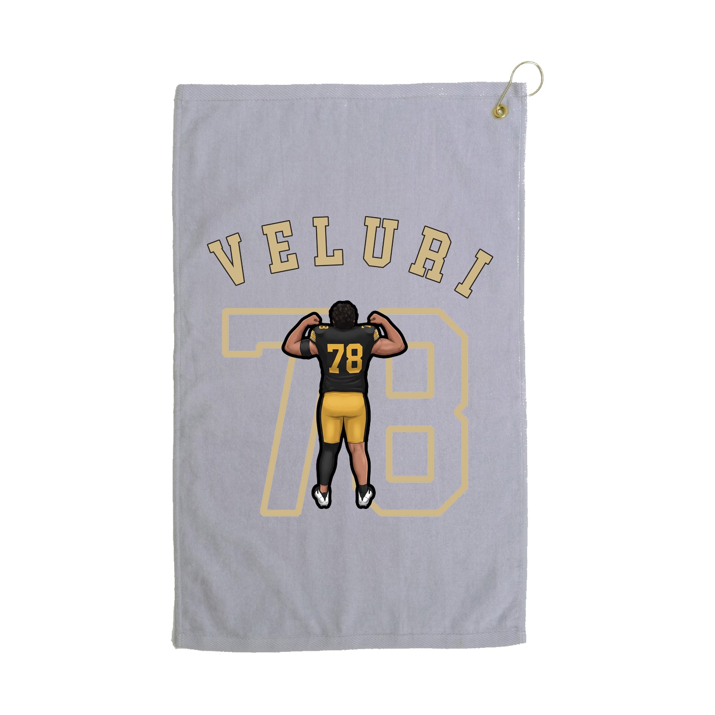 Golf Towel — Shirsey Arch in Grey
