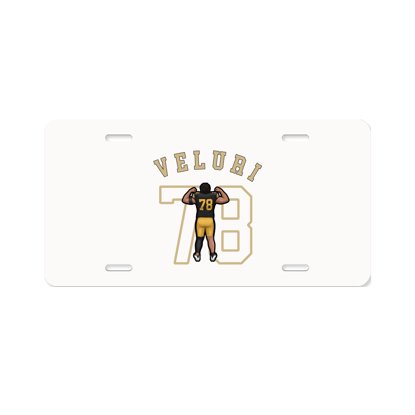License Plate — Shirsey Arch in Classic