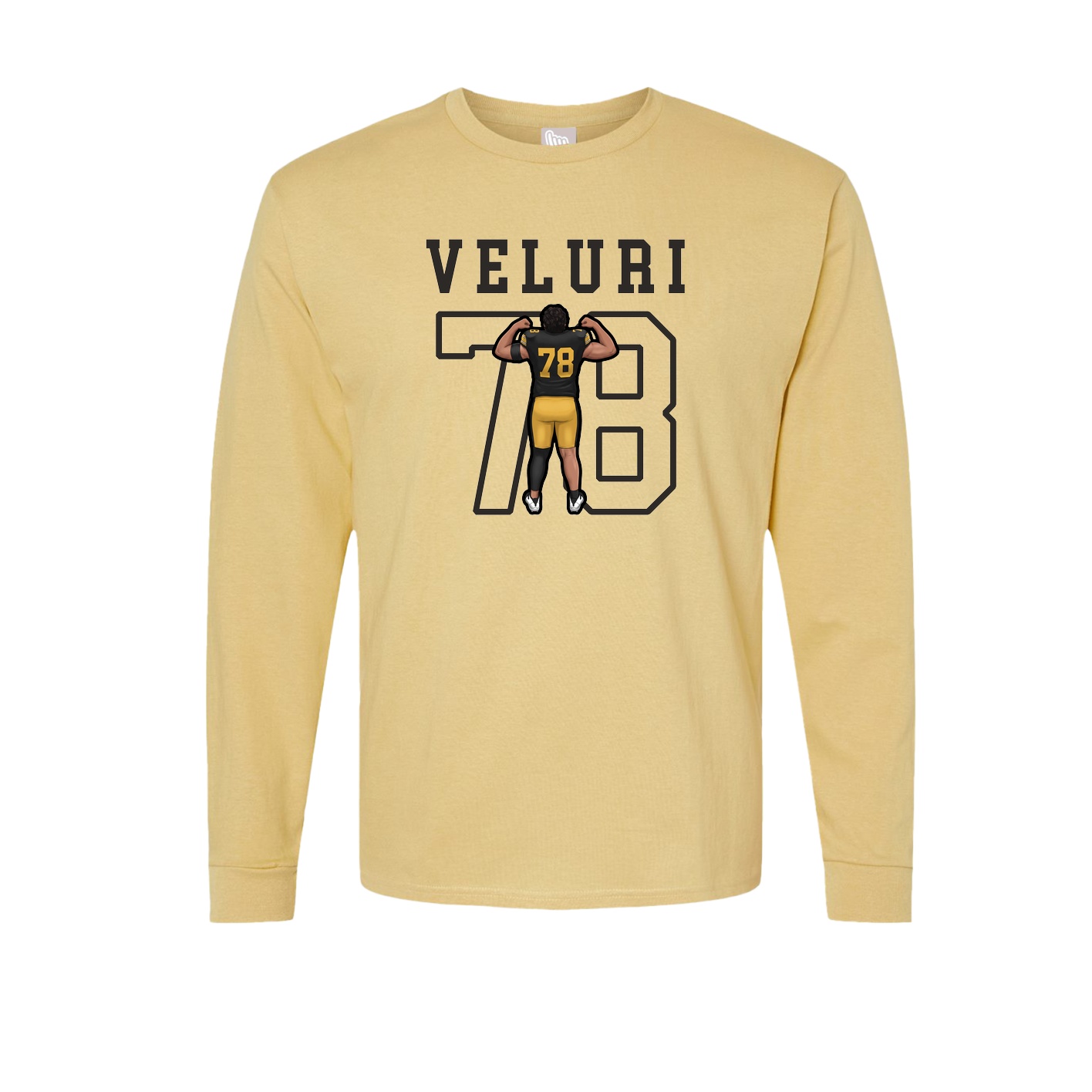 Long Sleeve Tee — Shirsey in Vegas Gold