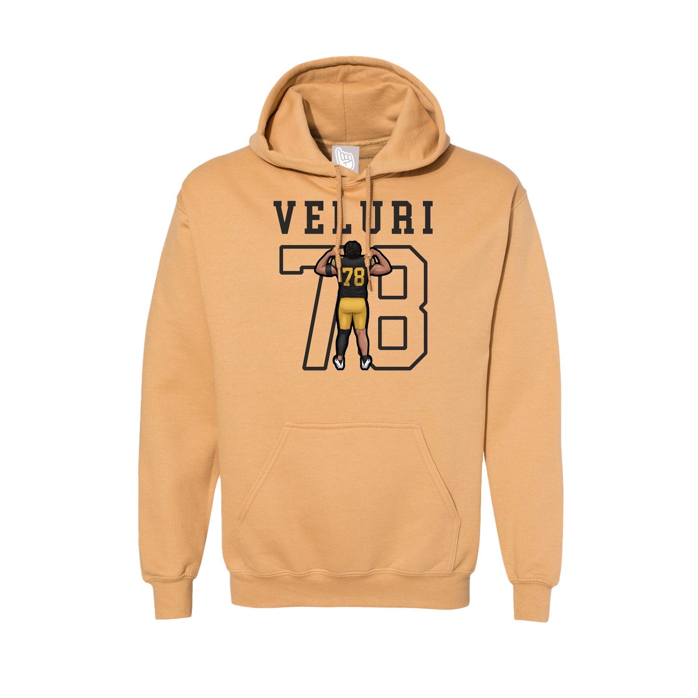 Hoodie — Shirsey in Vegas Gold