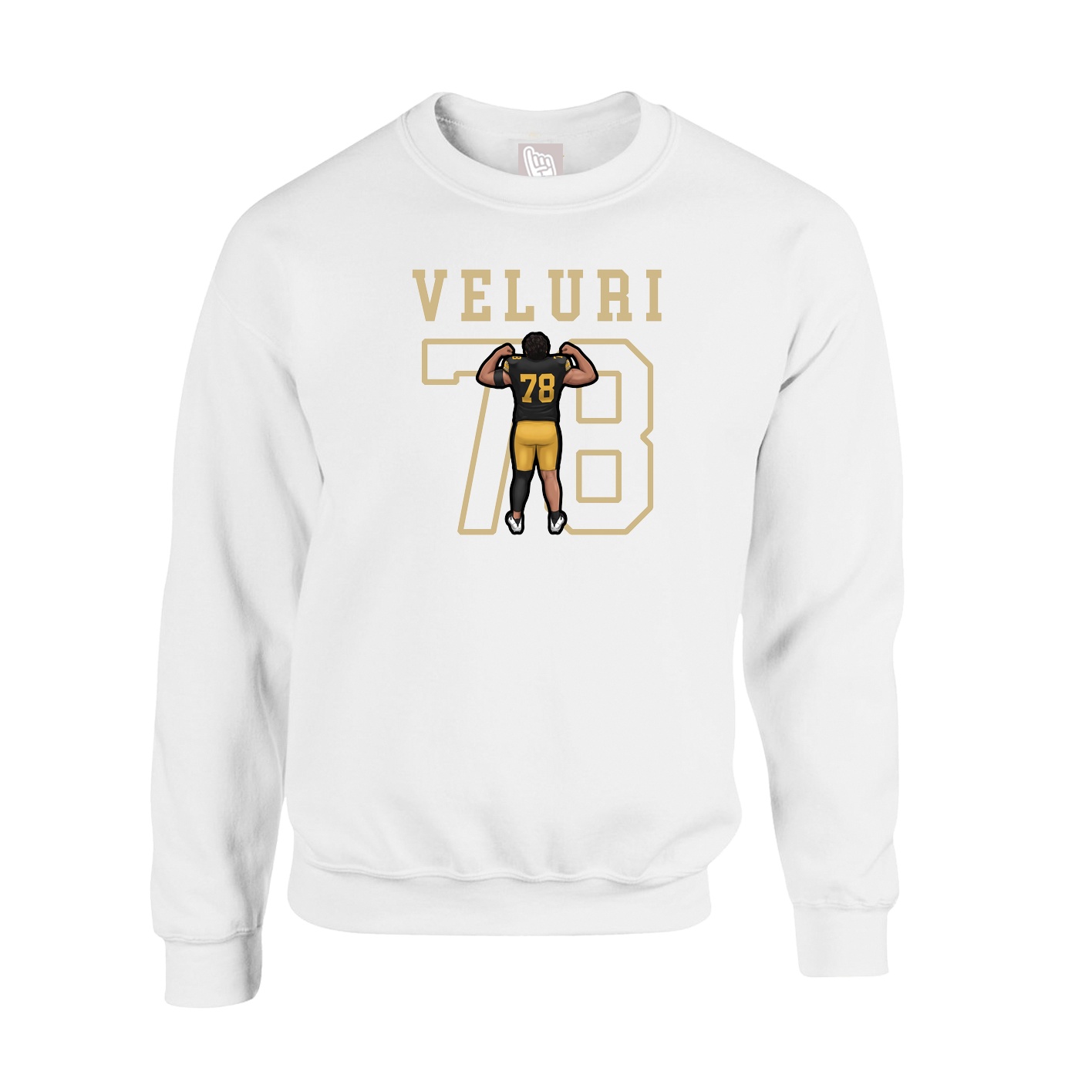 Fleece Crew — Shirsey in White