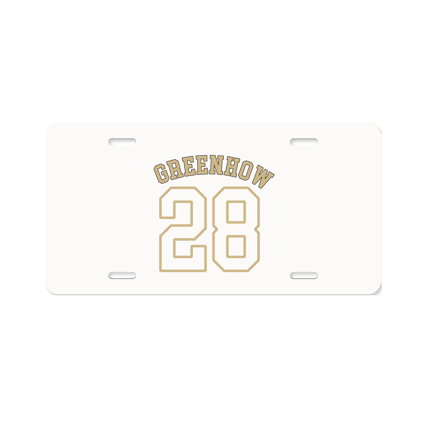 License Plate — Shirsey Arch in Classic