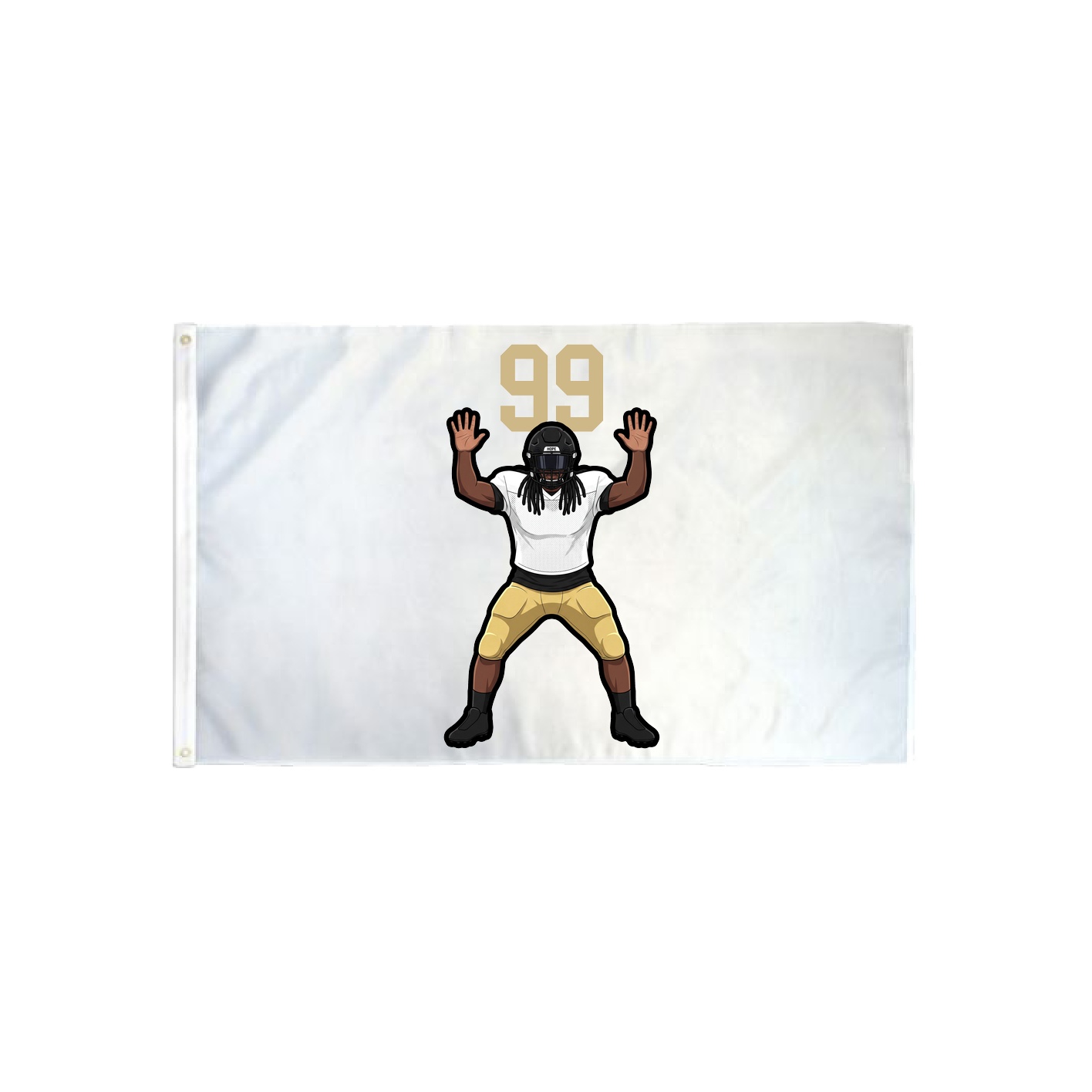3x5 Flag — Number Top in Classic