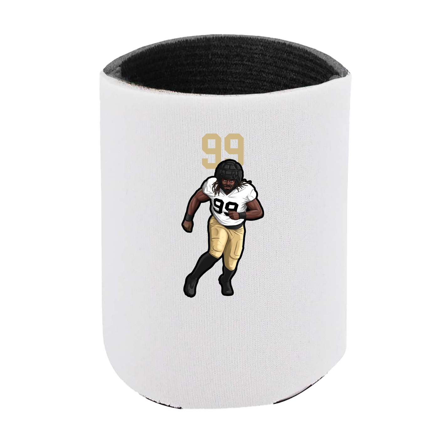 Can Holder — Number Top in White