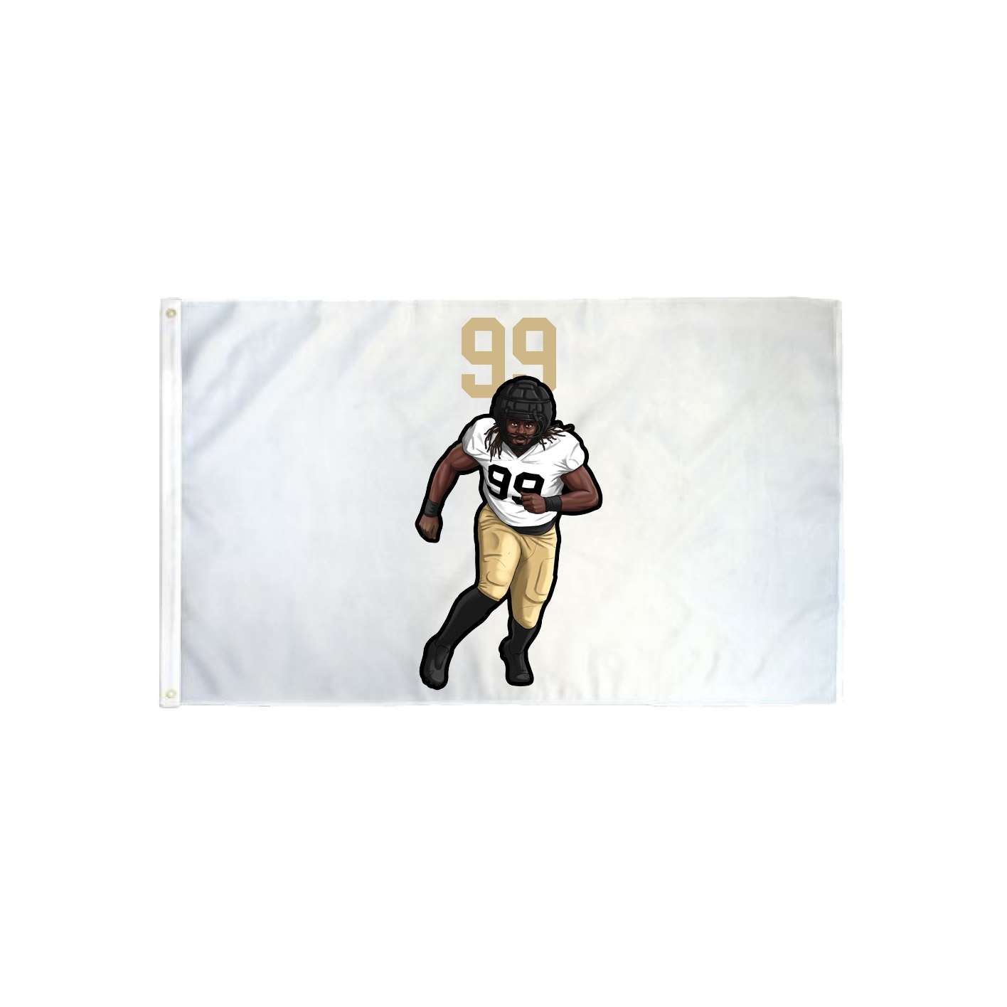 3x5 Flag — Number Top in Classic