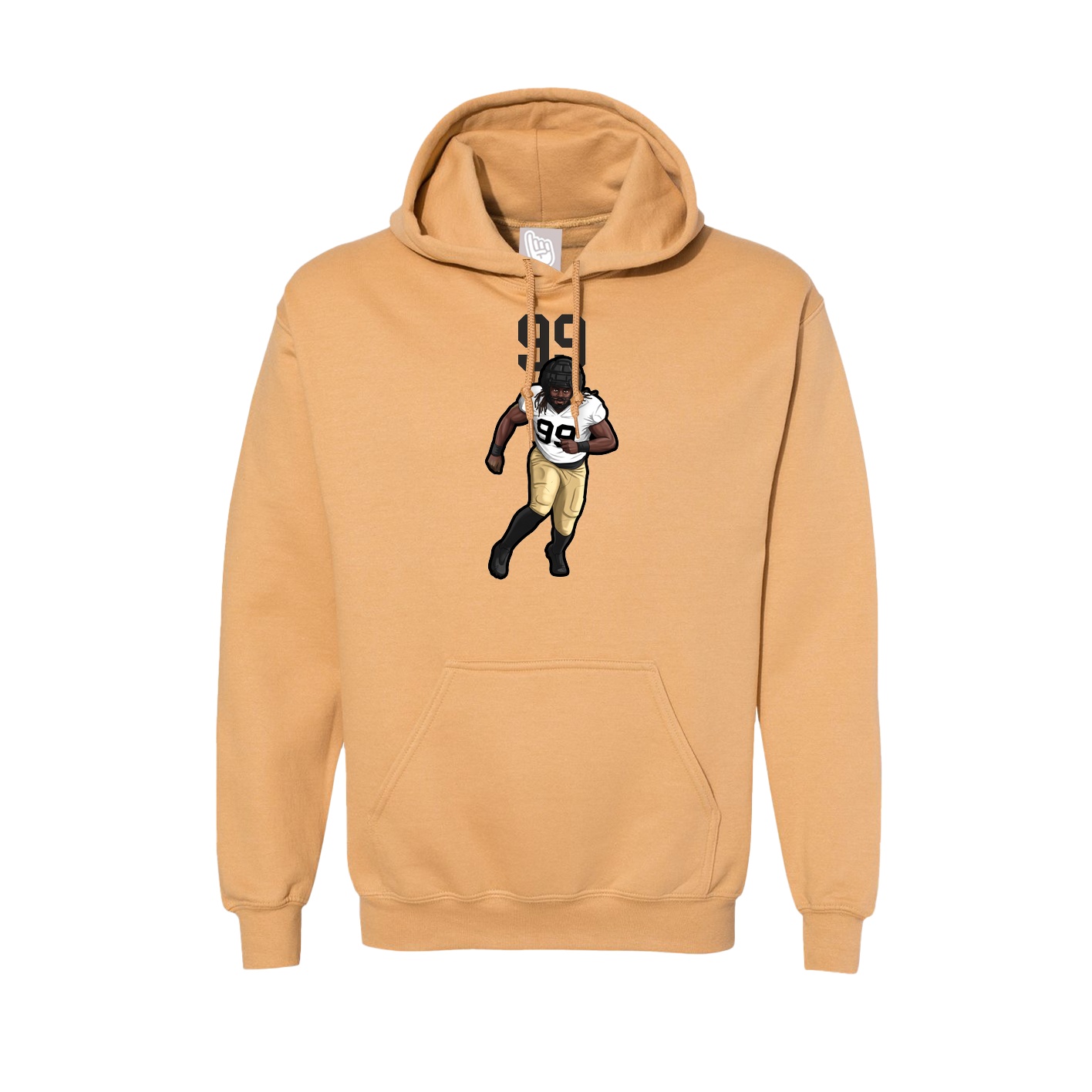 Hoodie — Number Top in Vegas Gold