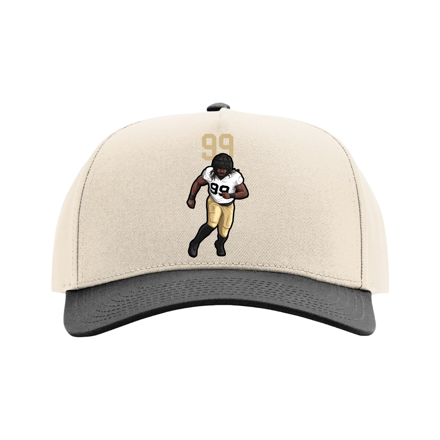Full Fabric Five-Panel Champ Cap