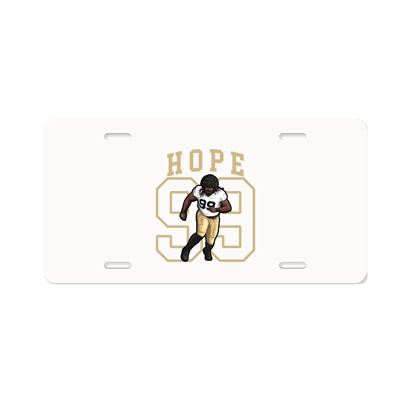 Aluminum License Plate