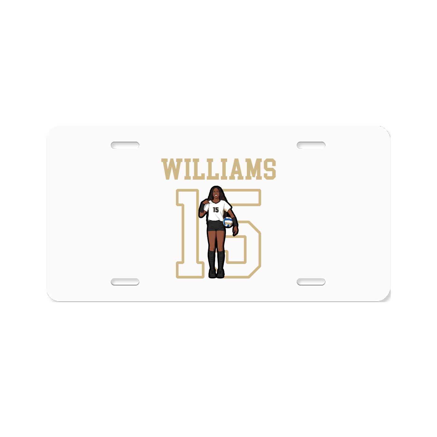 License Plate — Shirsey in Classic