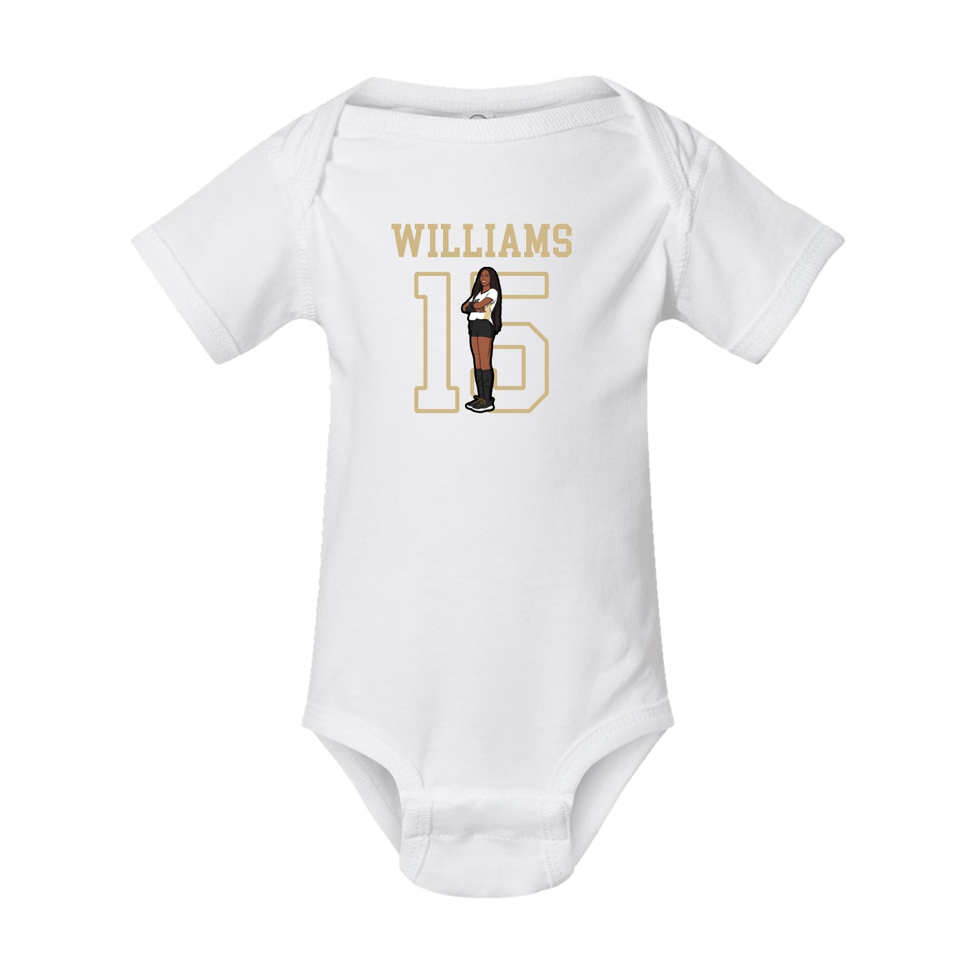 Baby Onesie — Shirsey in White