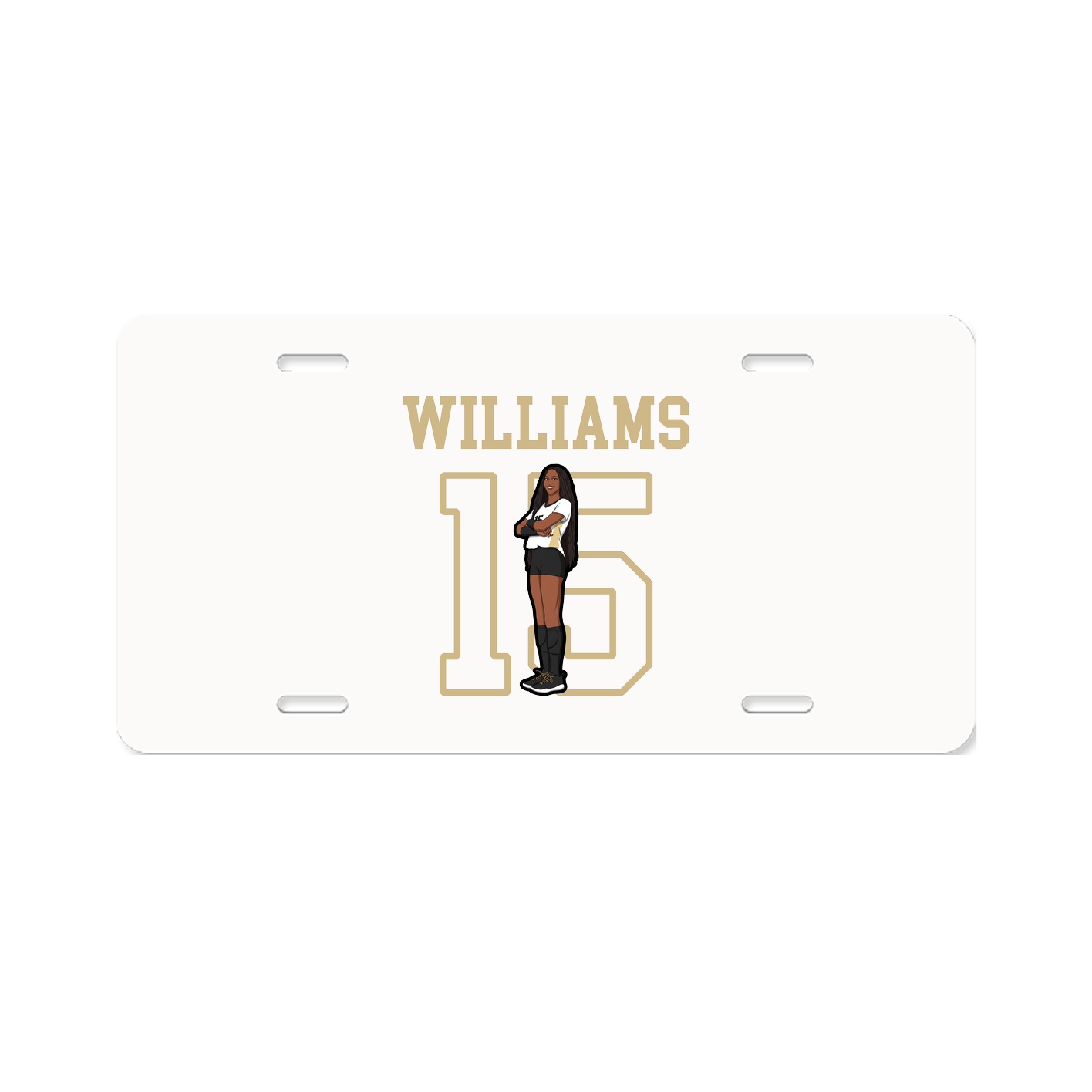 License Plate — Shirsey in Classic