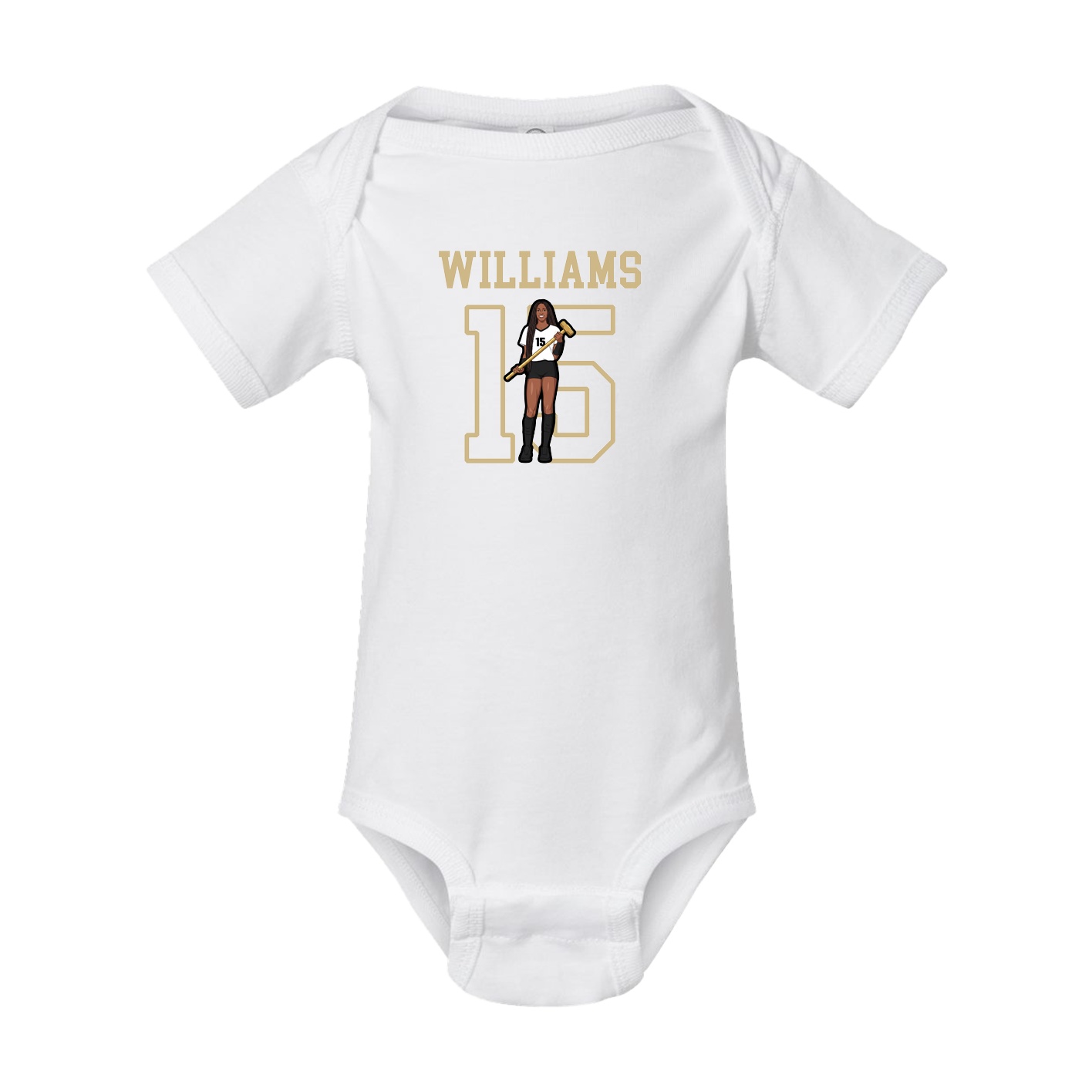 Baby Onesie — Shirsey in White