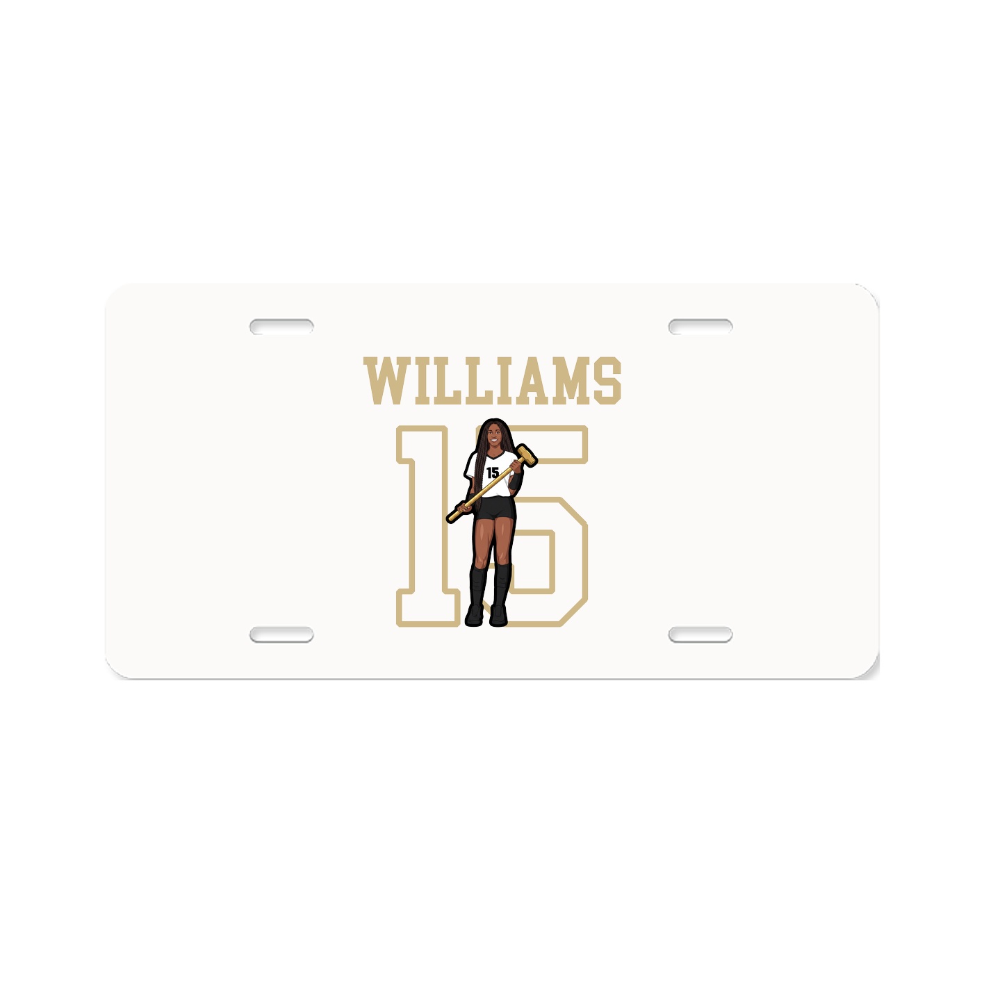 License Plate — Shirsey in Classic