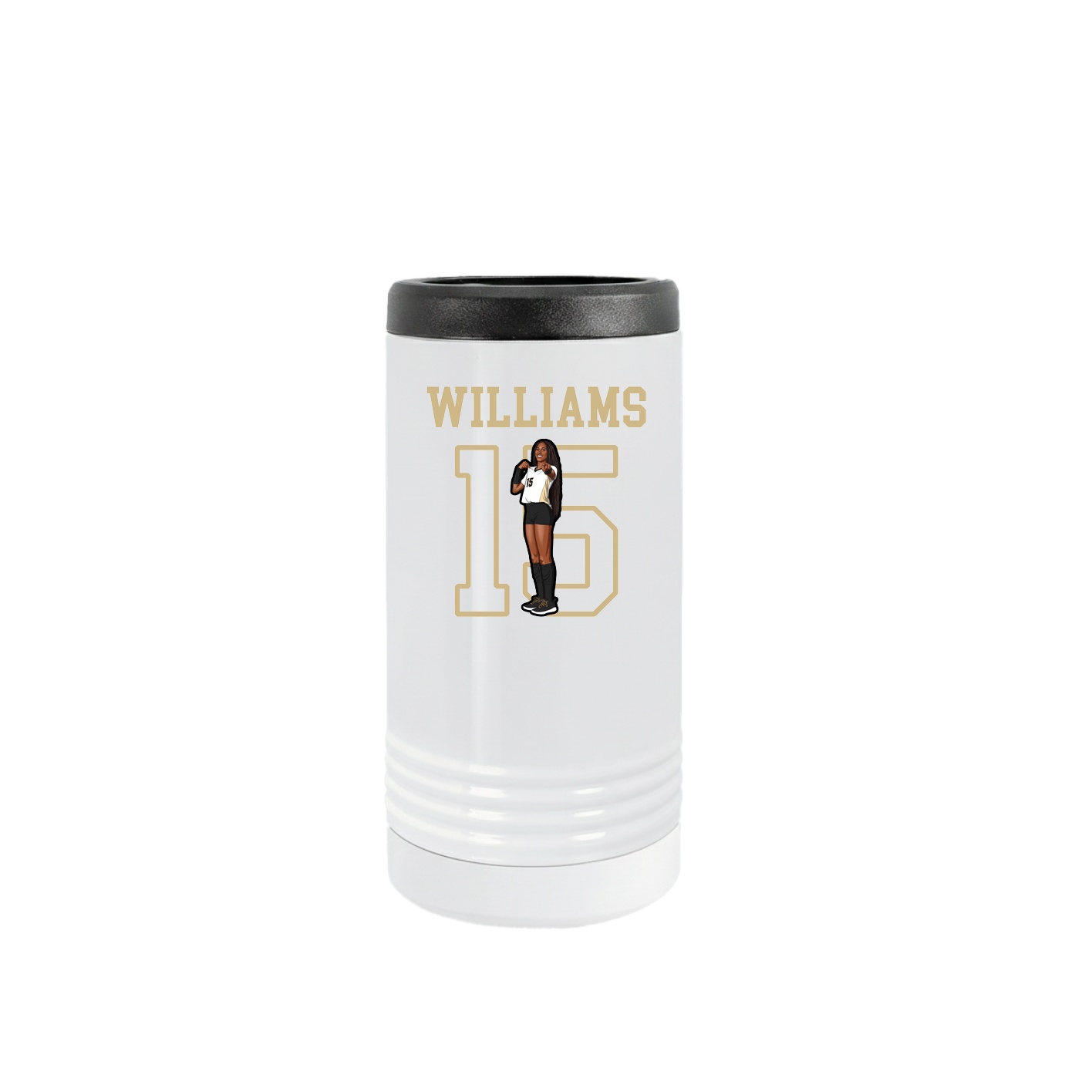 Slim Beverage Holder — Shirsey in White