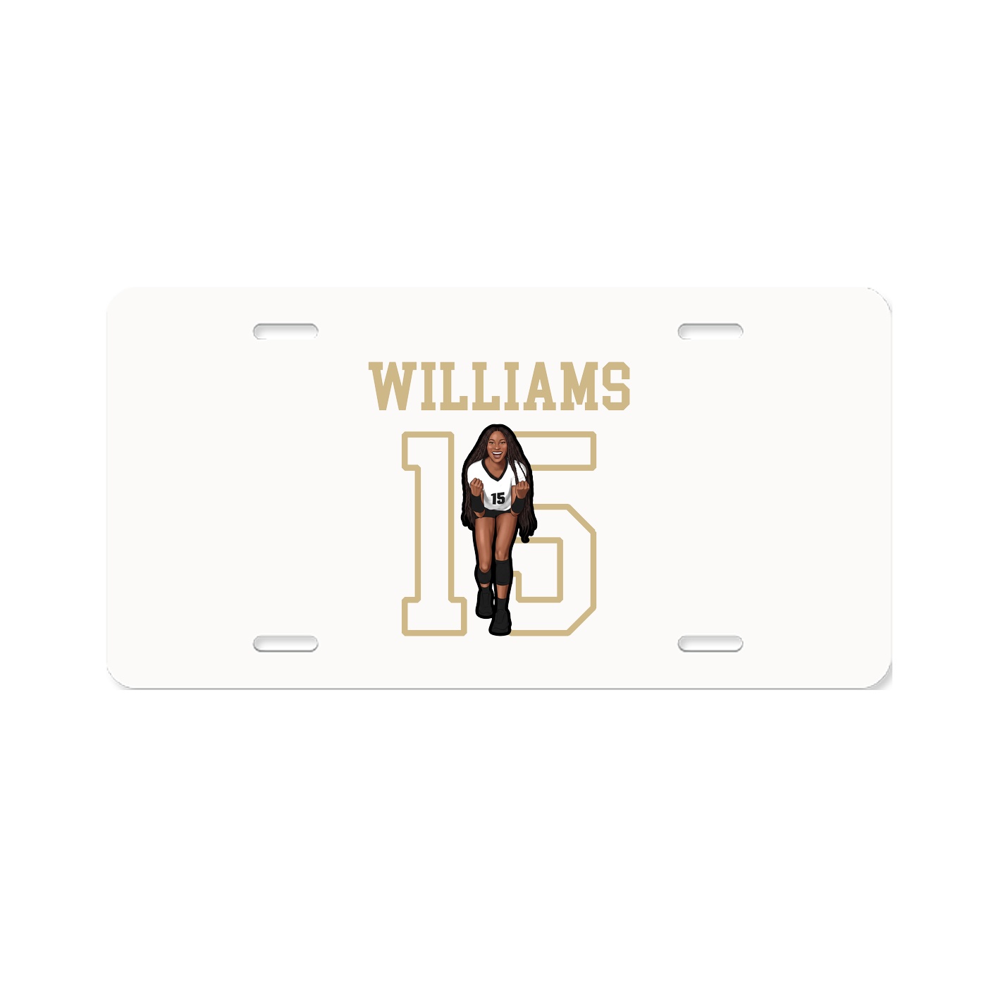 License Plate — Shirsey in Classic