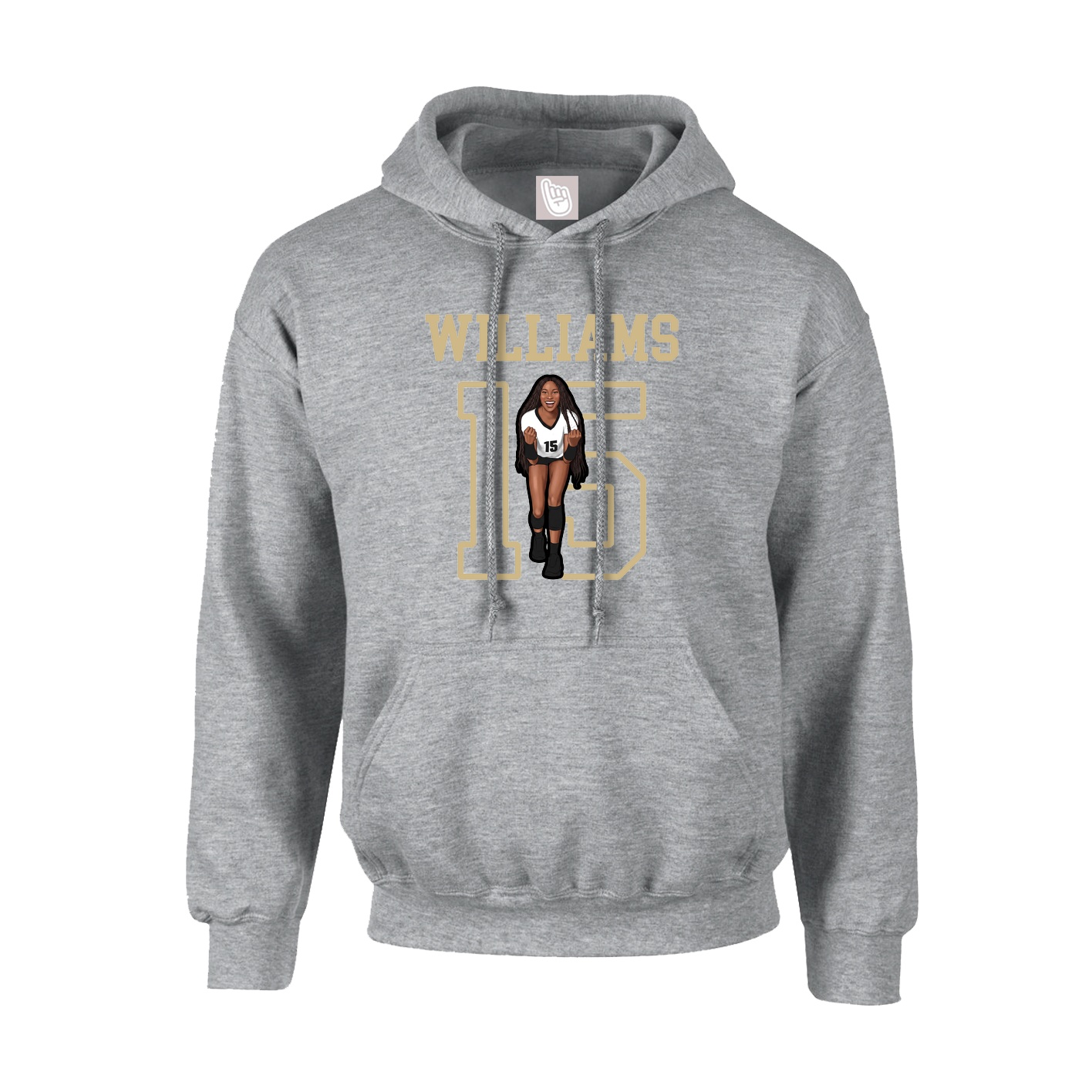 Hoodie — Shirsey in Grey