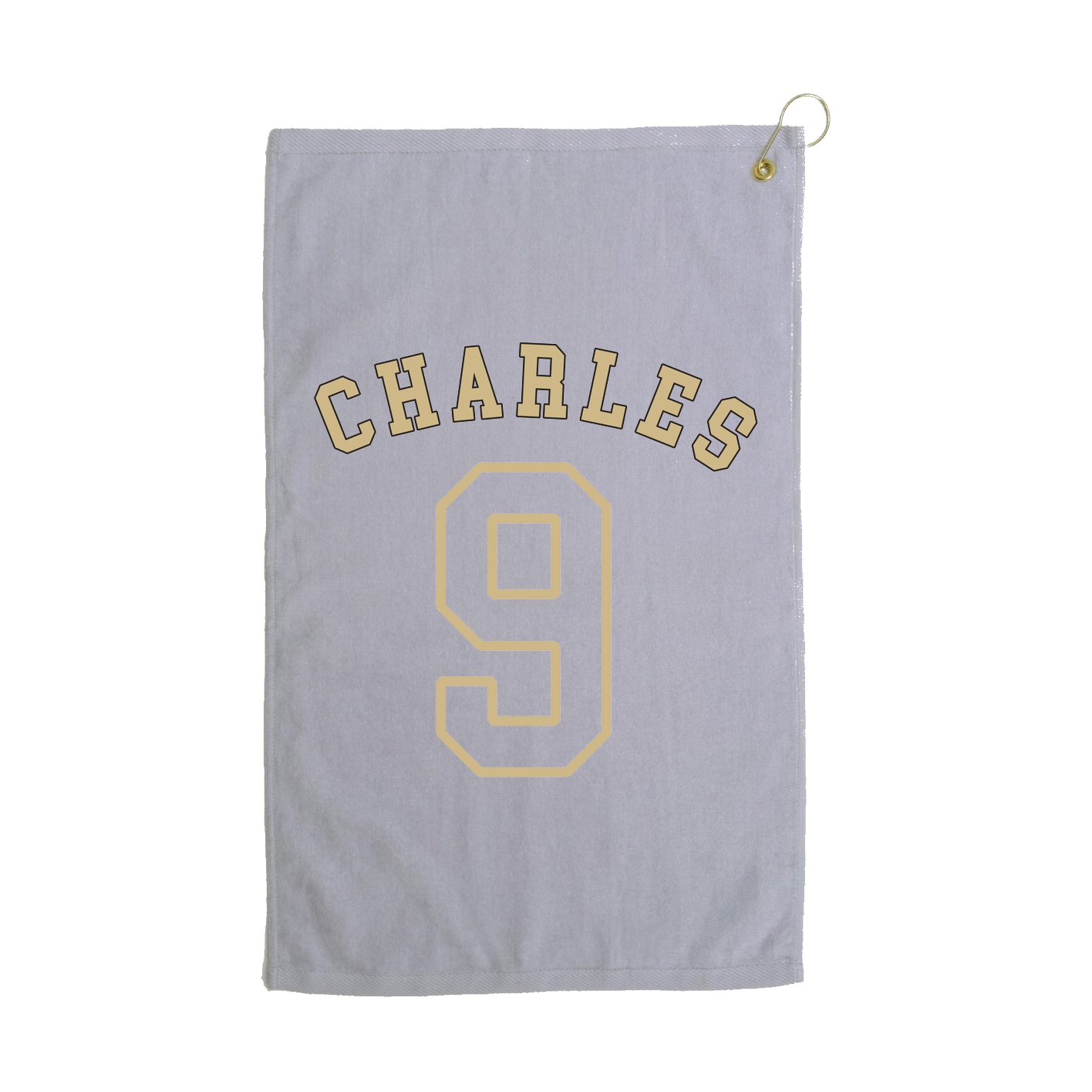 Golf Towel — Shirsey Arch in Grey