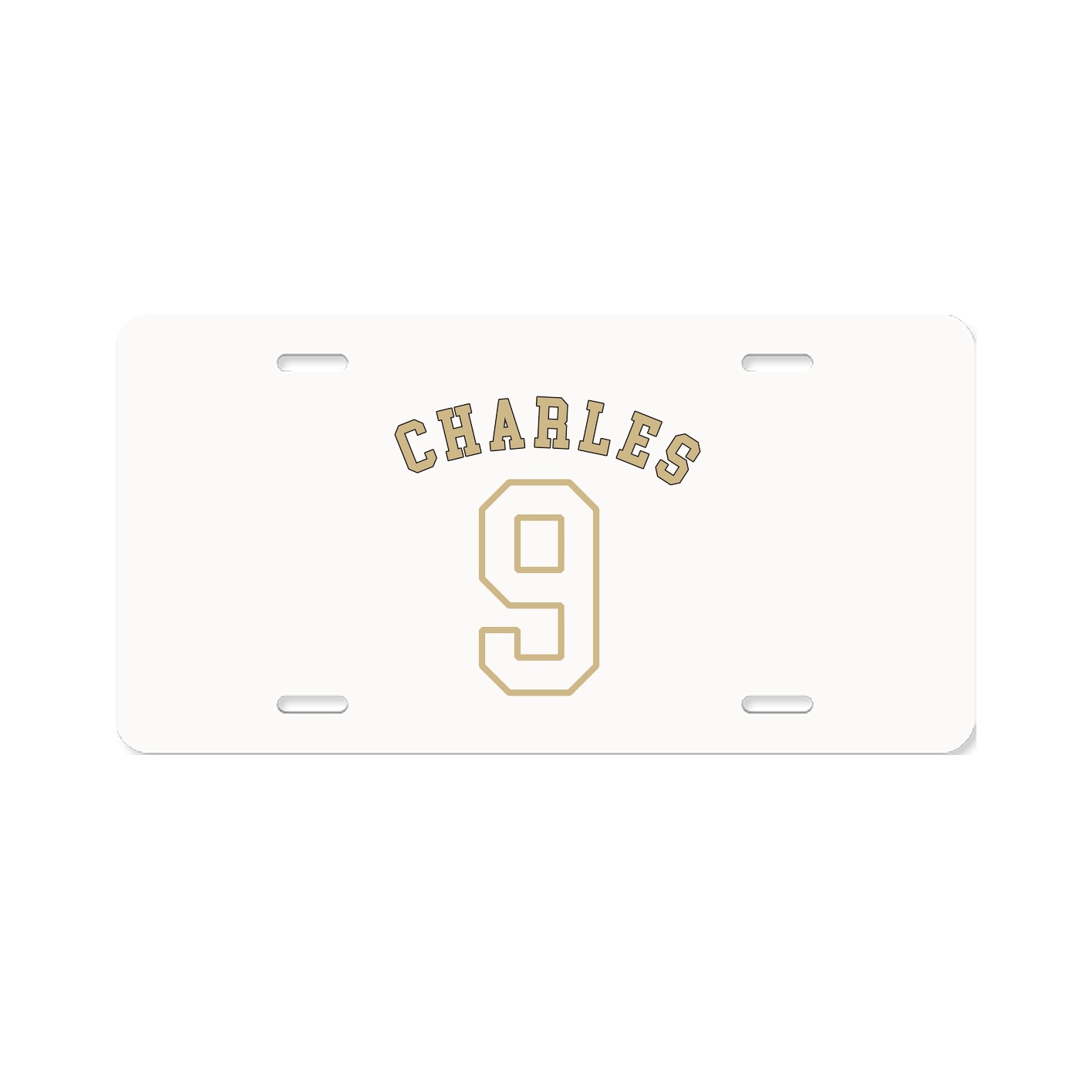 License Plate — Shirsey Arch in Classic