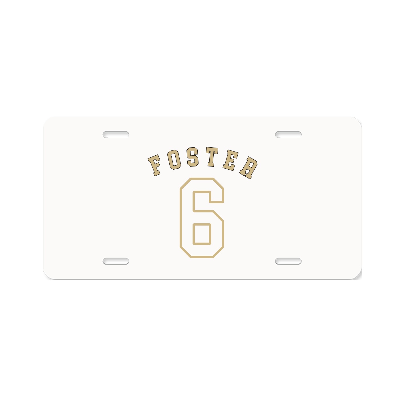 License Plate — Shirsey Arch in Classic