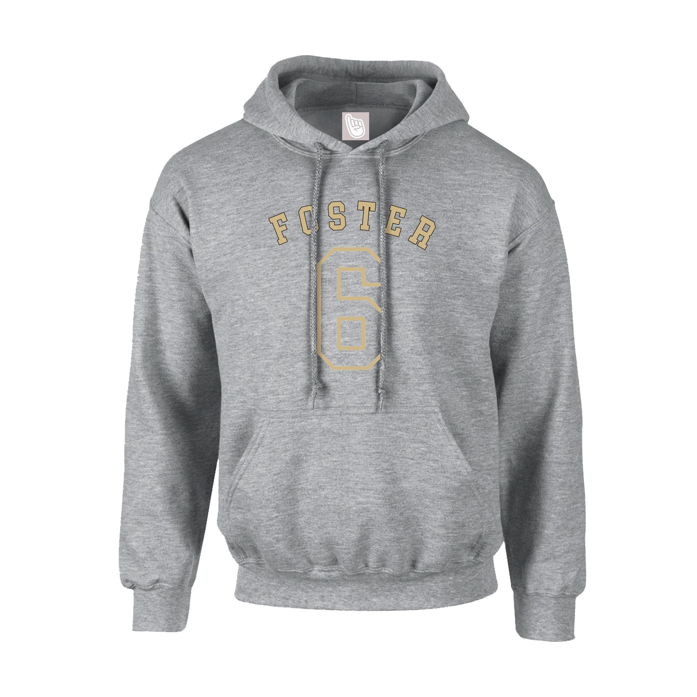 Youth Hoodie — Shirsey Arch in Grey