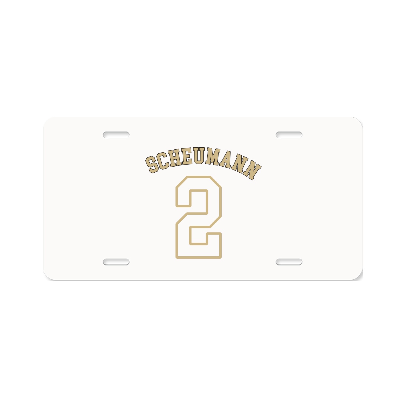 License Plate — Shirsey Arch in Classic
