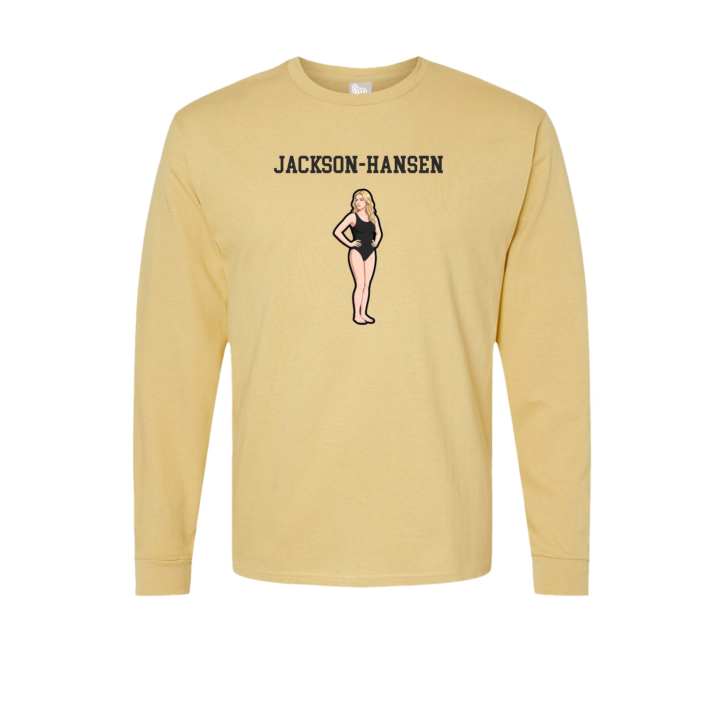 Long Sleeve Tee — Shirsey in Vegas Gold