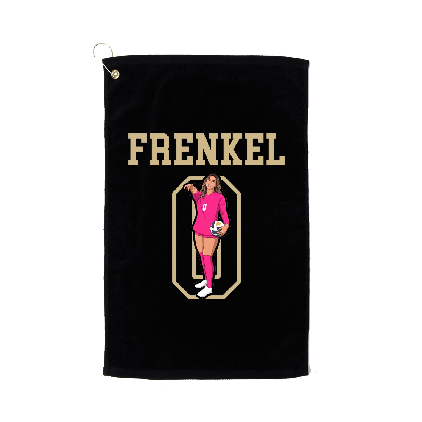 Golf Towel — Shirsey in Black