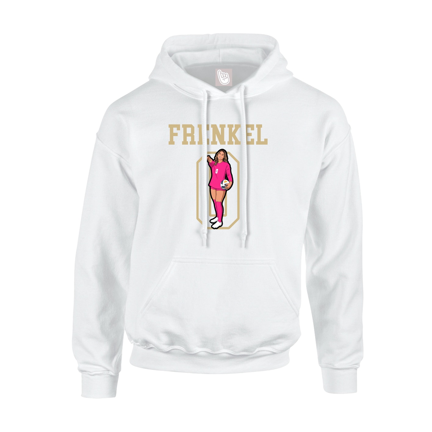Youth Hoodie — Shirsey in White