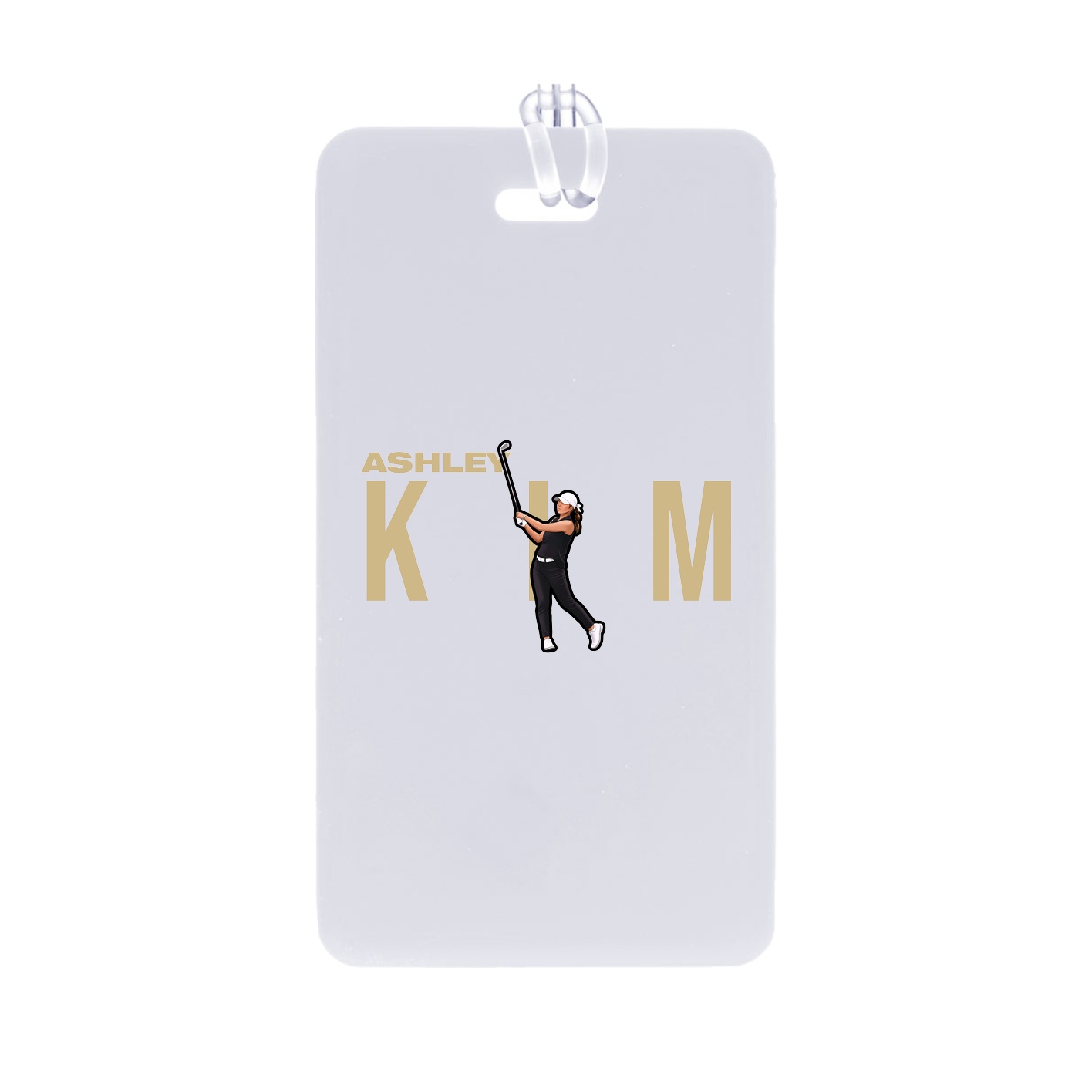 Bag Tag — Player Name in Classic