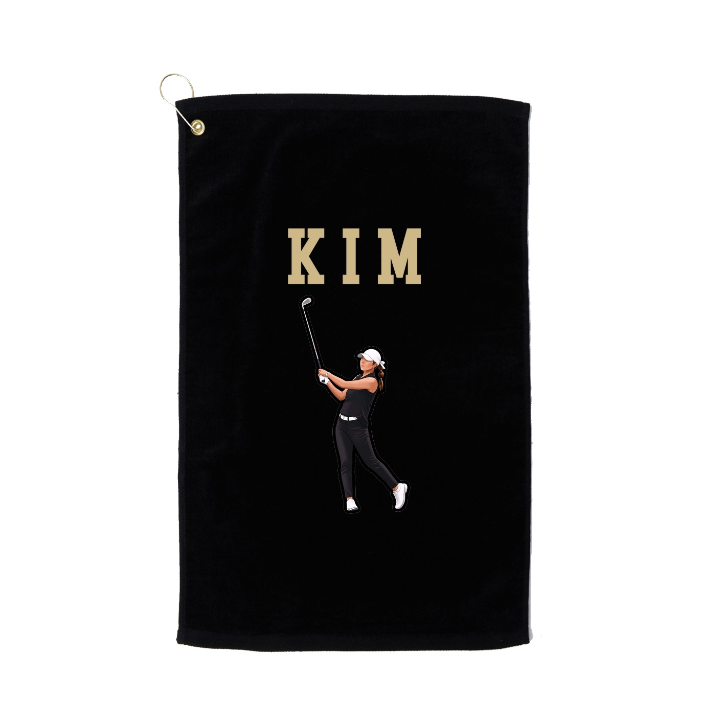 Golf Towel — Shirsey in Black
