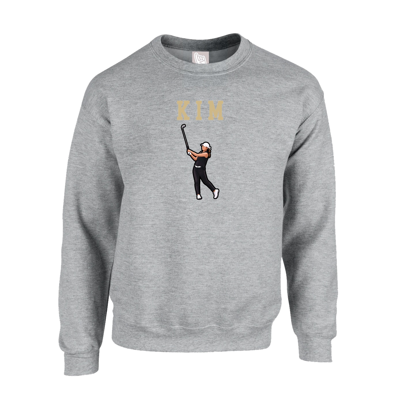 Fleece Crew — Shirsey in Grey