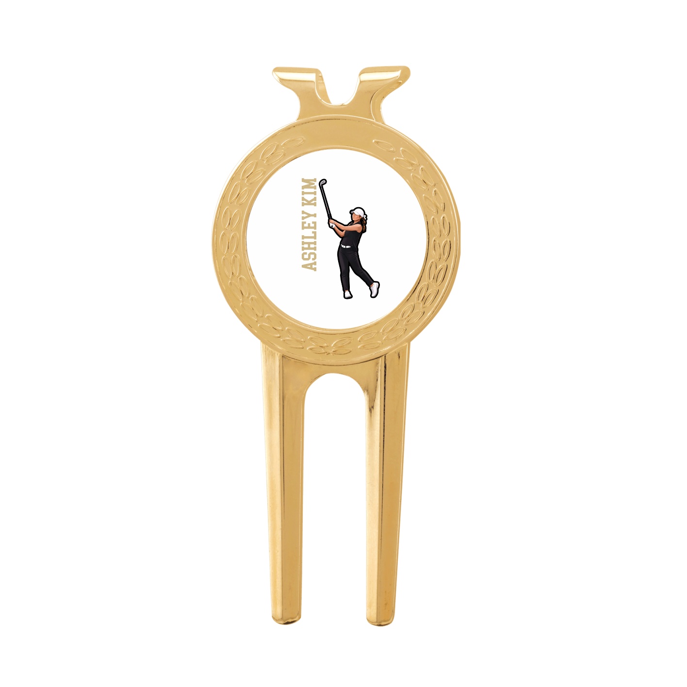 Divot Tool with Ball Marker — Name Vertical in Classic