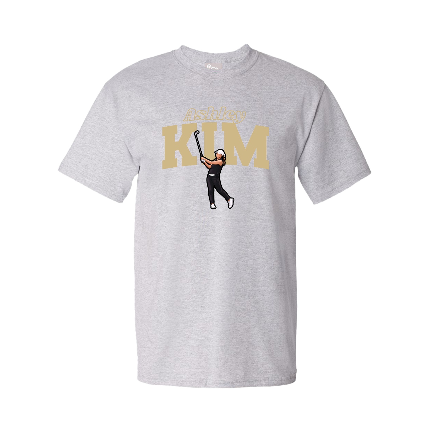 Tee — Name Arch in Grey