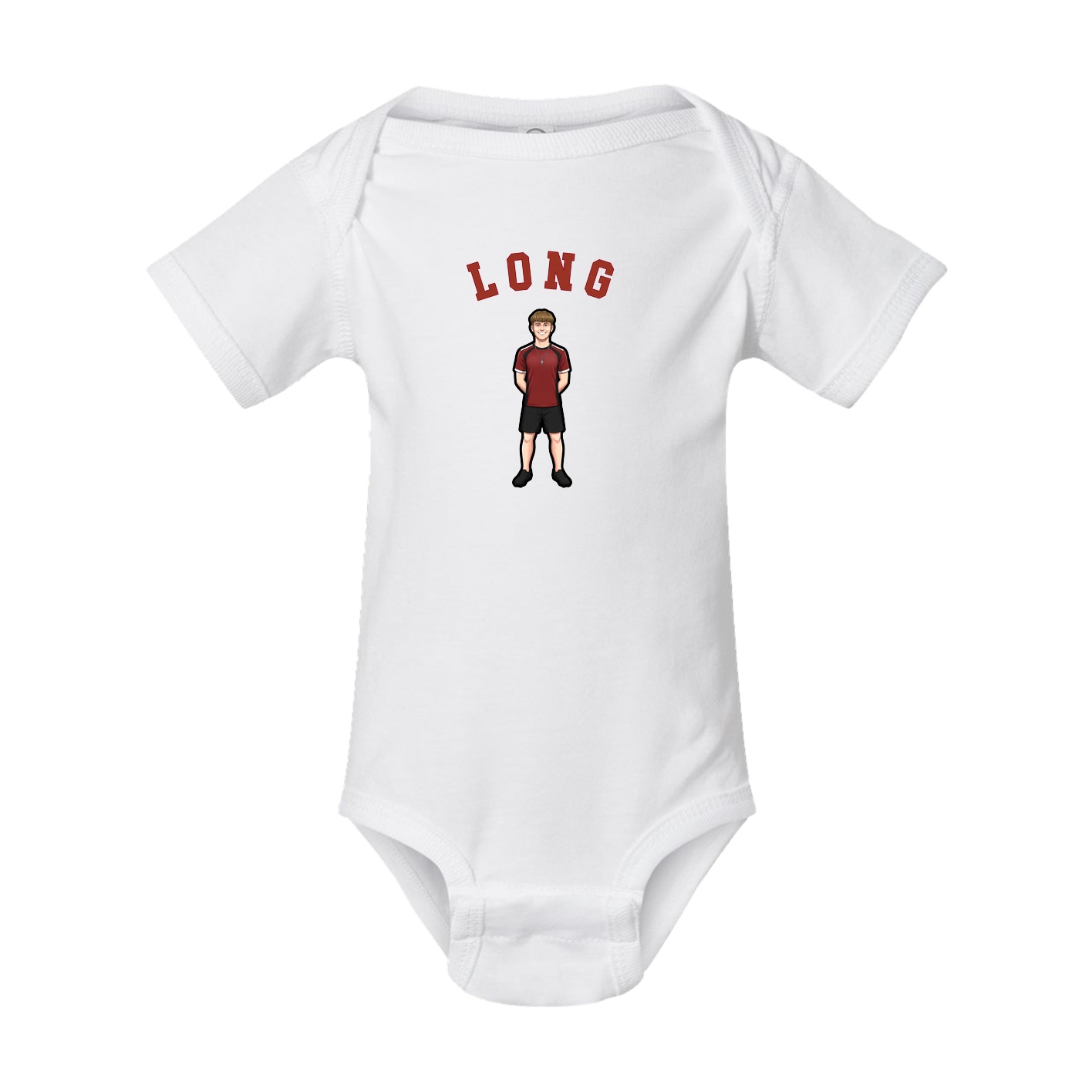 Baby Onesie — Shirsey Arch in White