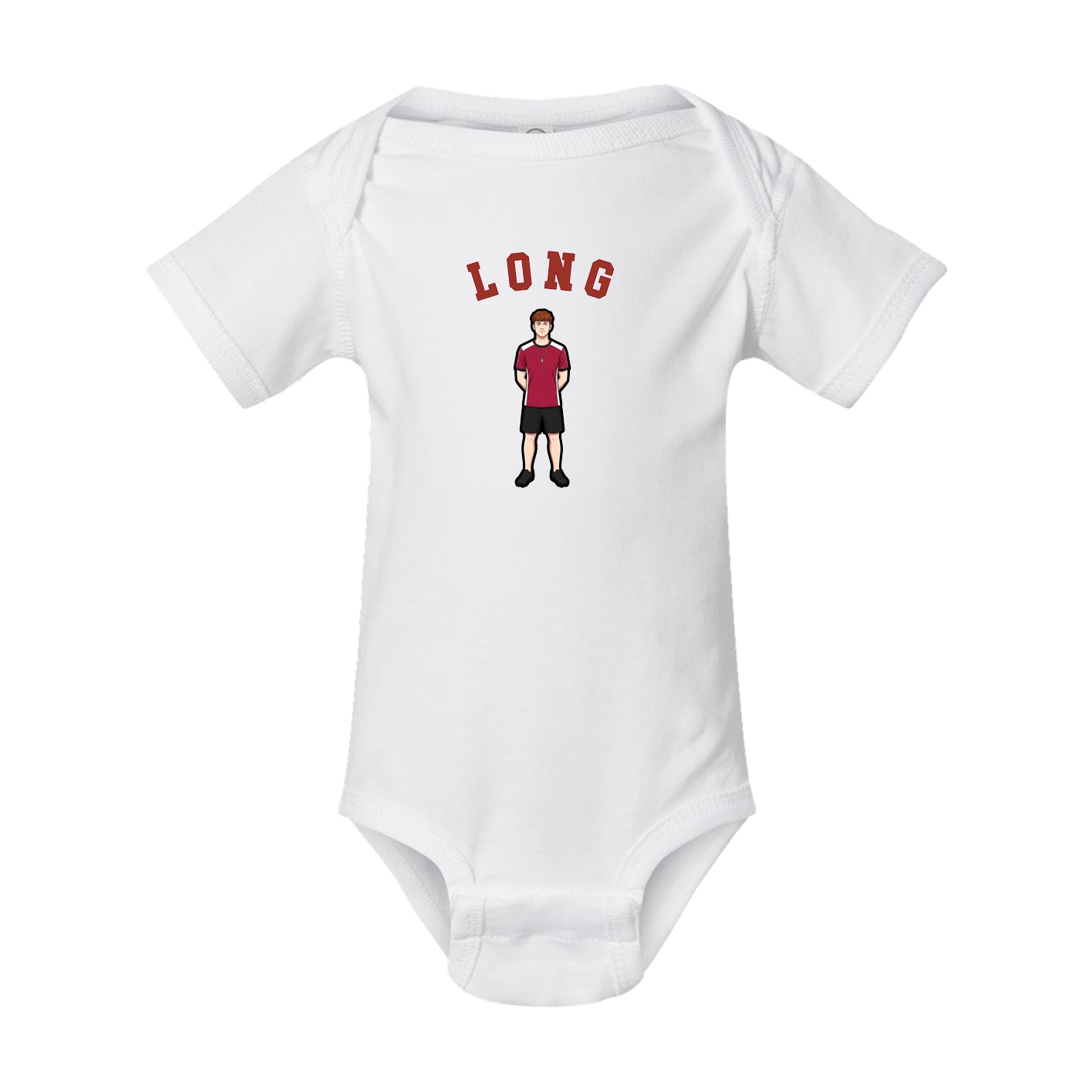 Baby Onesie — Shirsey Arch in White