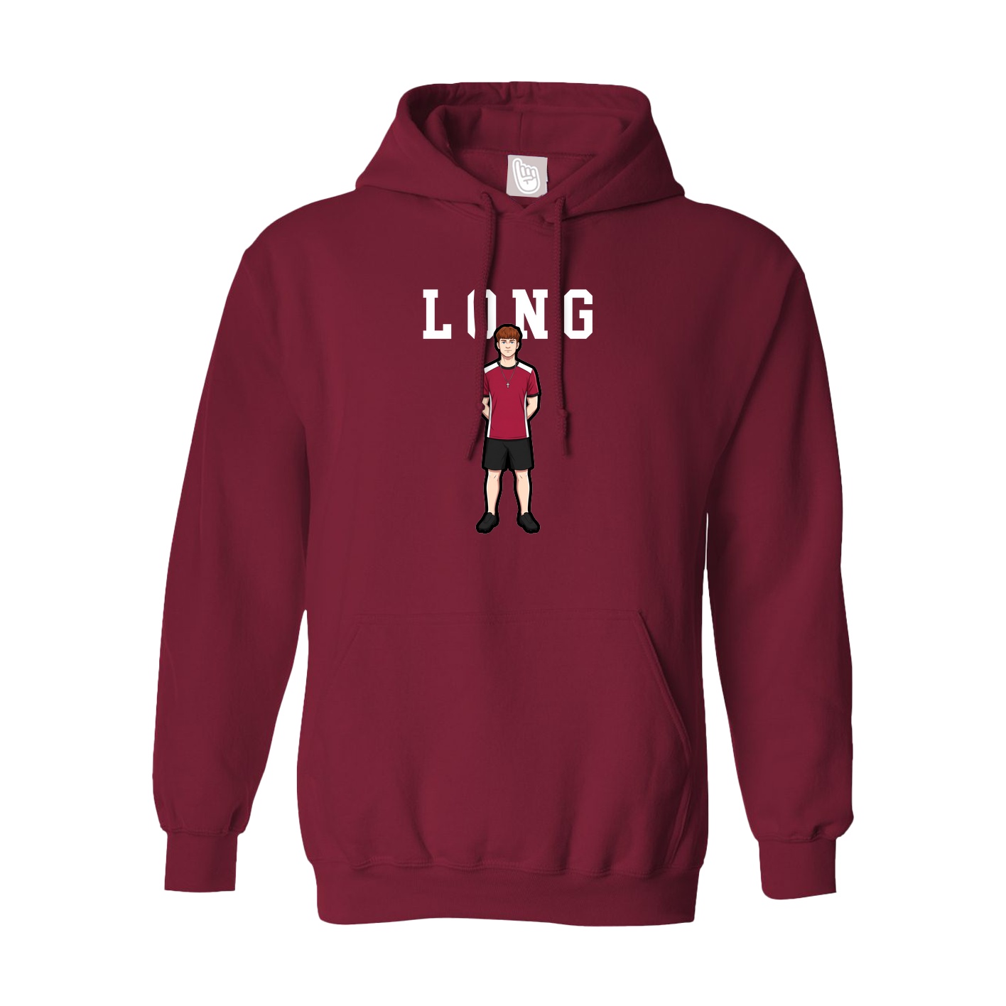 Hoodie — Shirsey in Cardinal