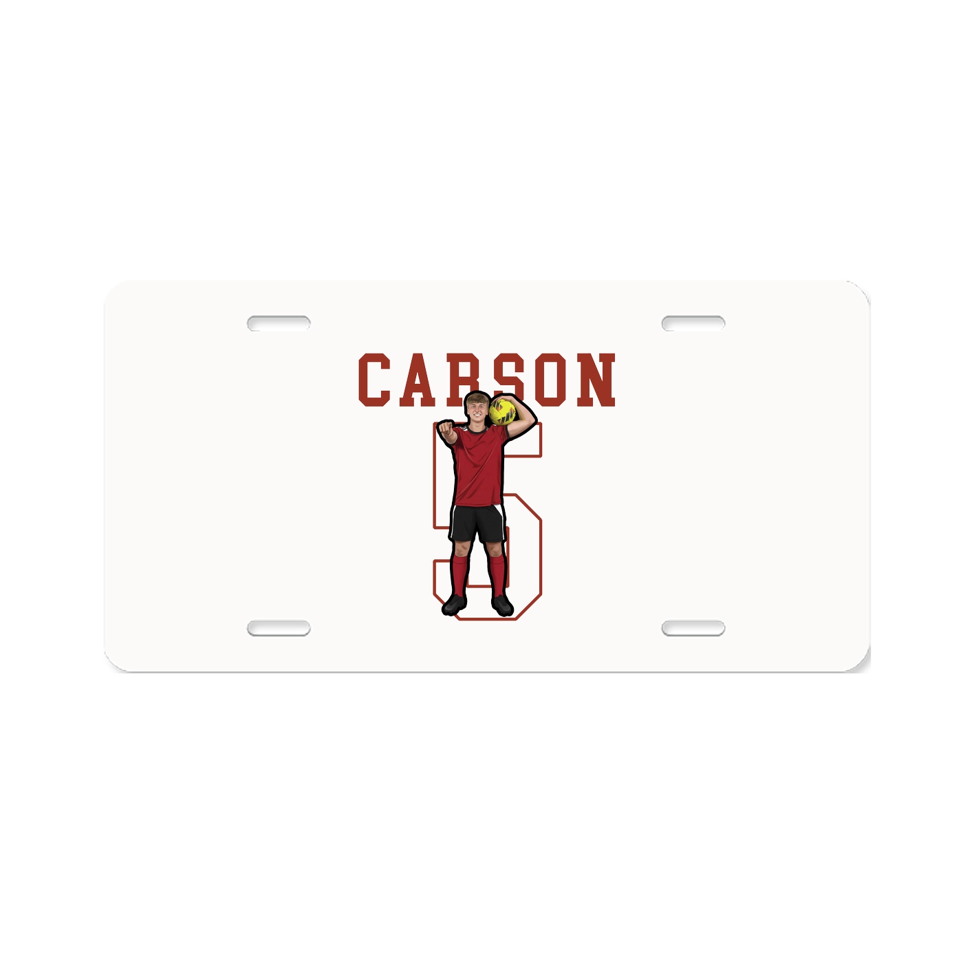 License Plate — Shirsey in Classic