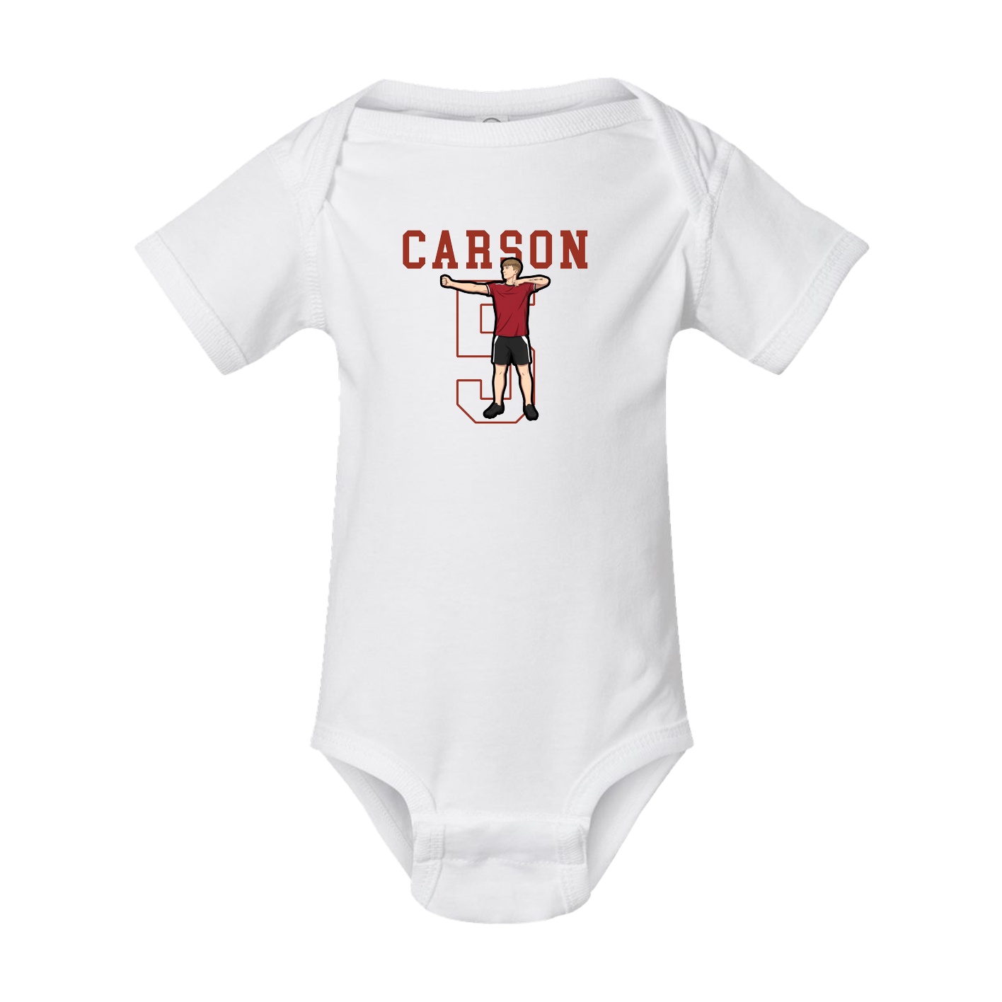 Baby Onesie — Shirsey in White