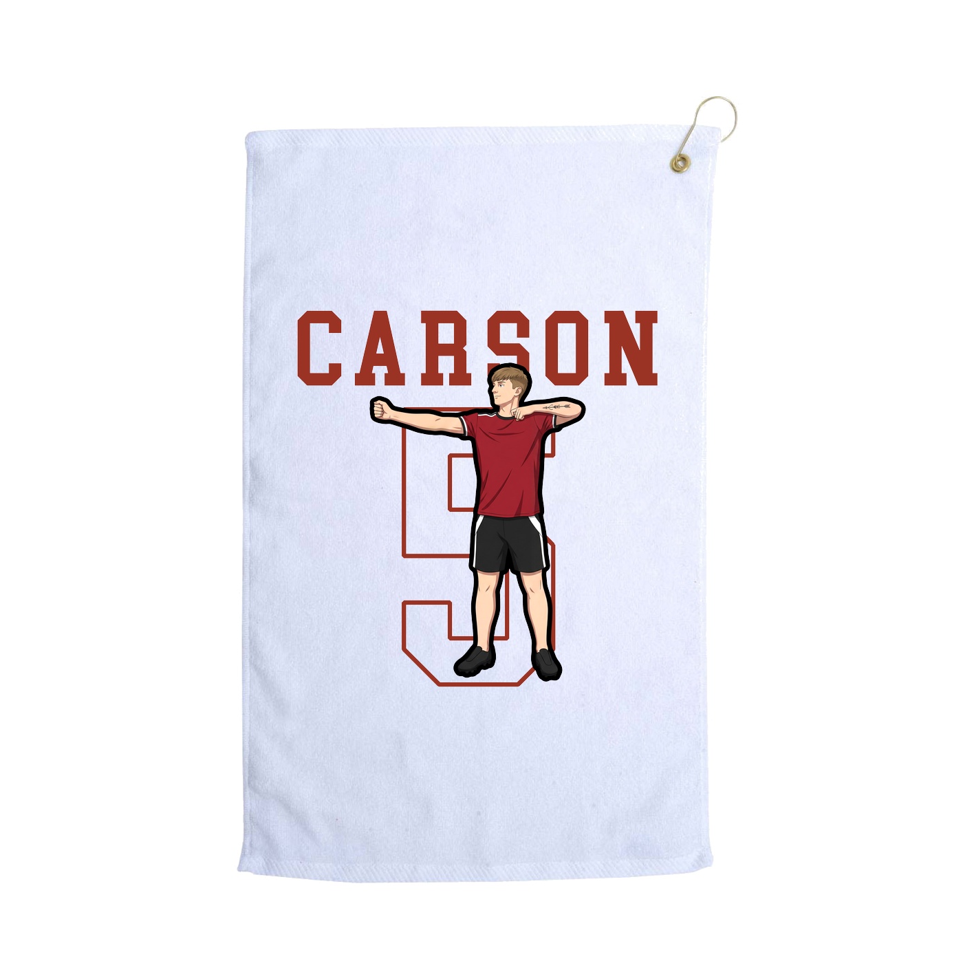 Golf Towel — Shirsey in White