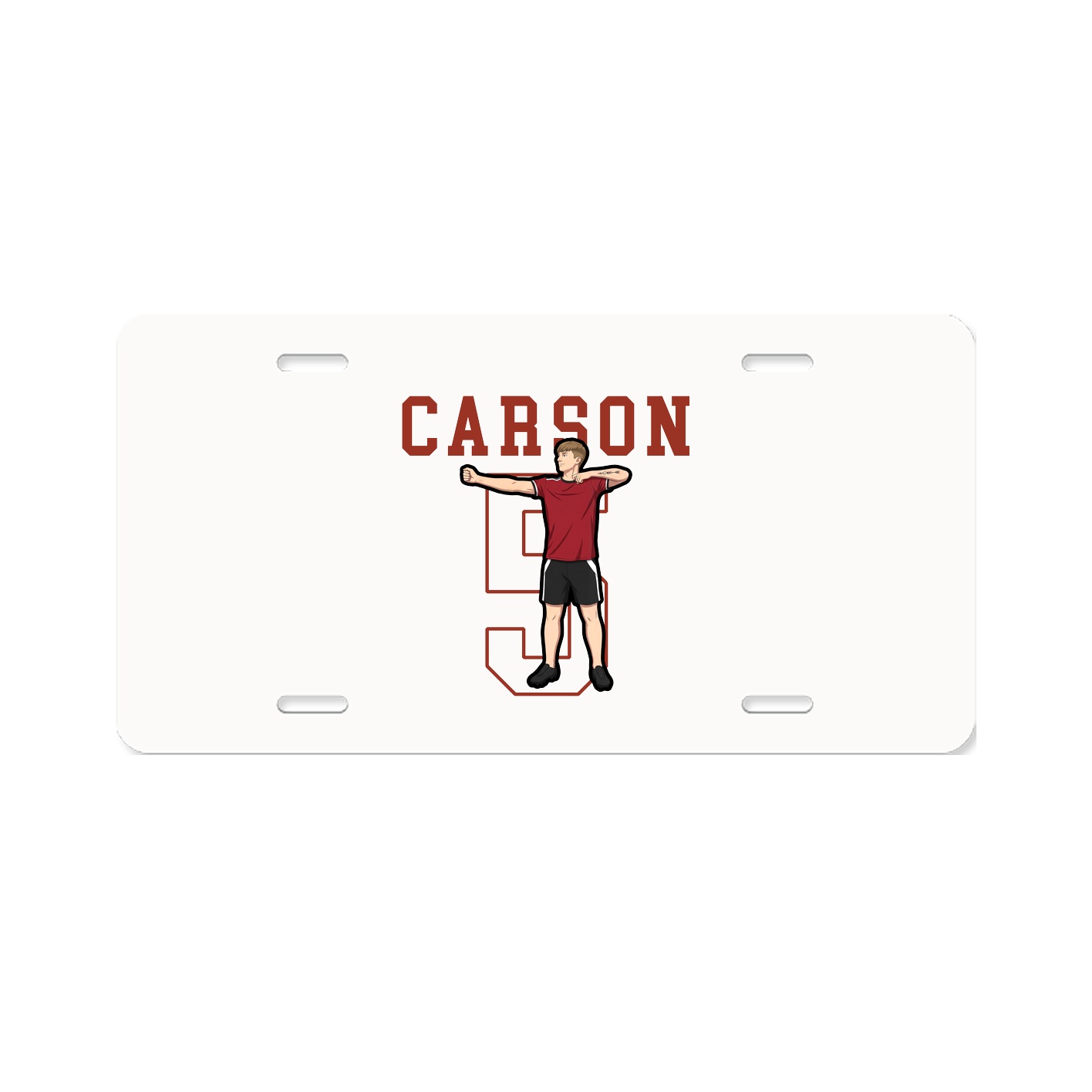 License Plate — Shirsey in Classic
