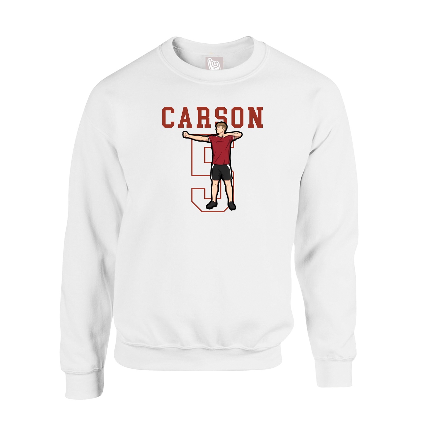 Fleece Crew — Shirsey in White