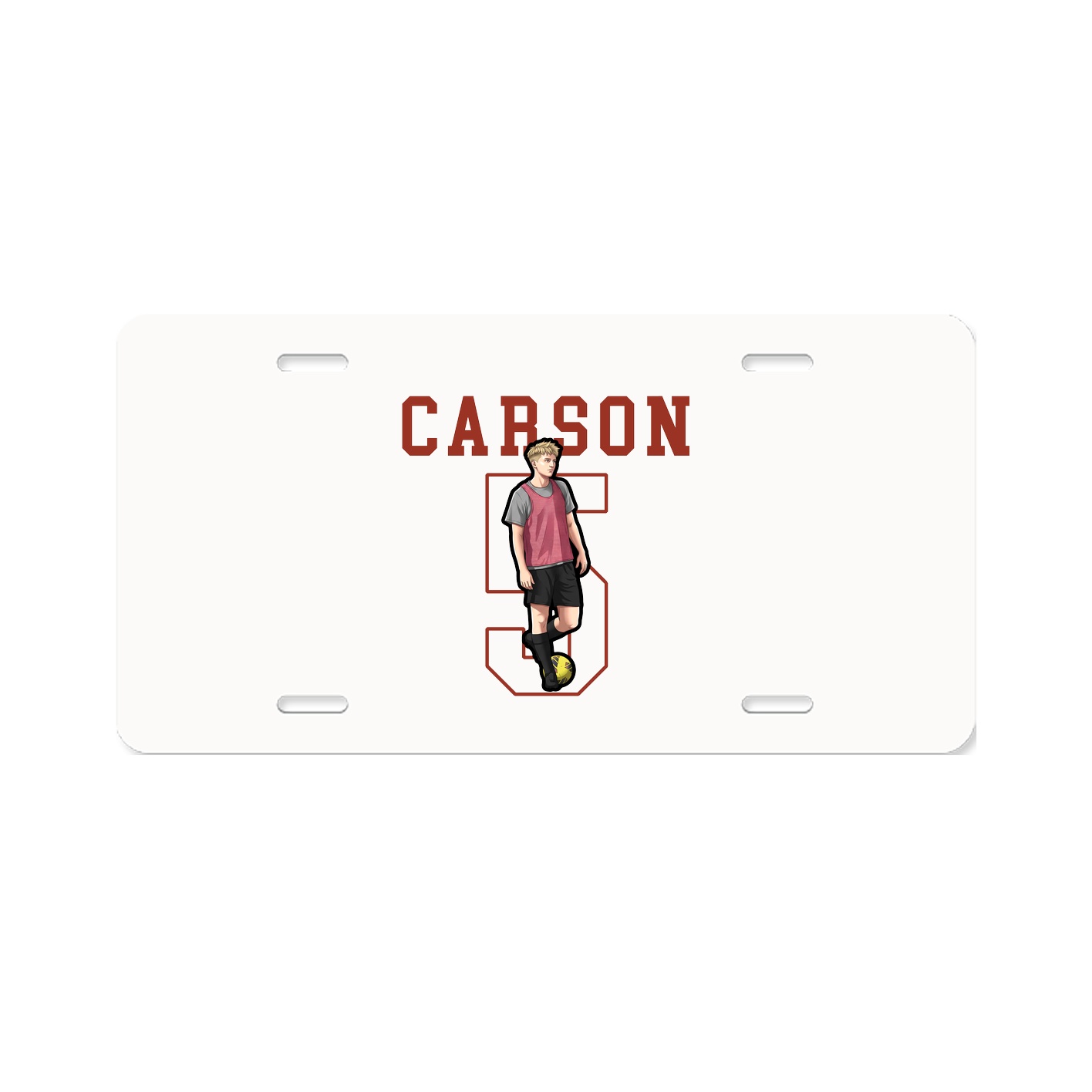 License Plate — Shirsey in Classic