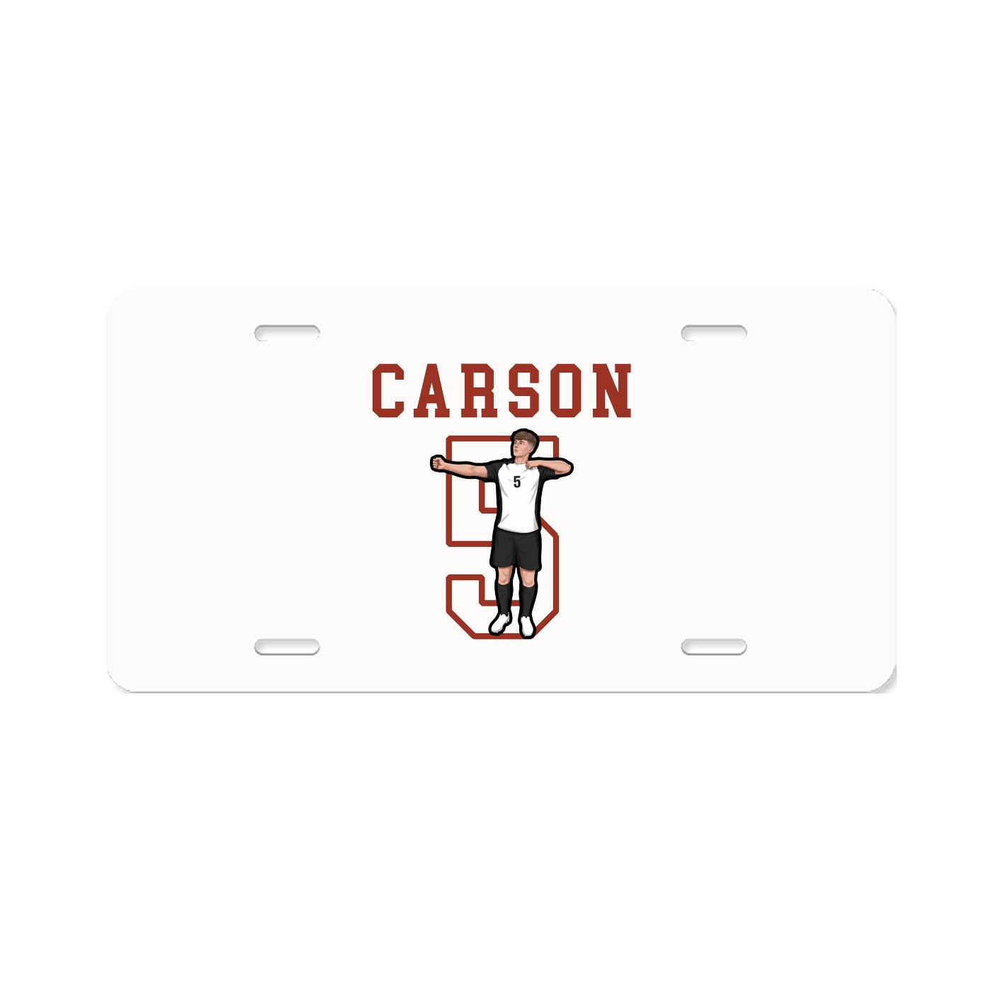 License Plate — Shirsey in Classic