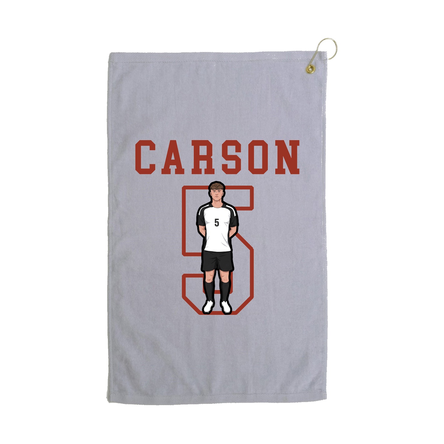 Golf Towel — Shirsey in Grey