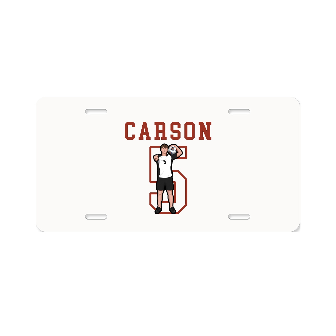 License Plate — Shirsey in Classic