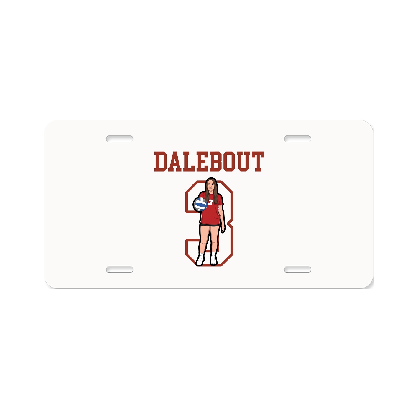 License Plate — Shirsey in Classic