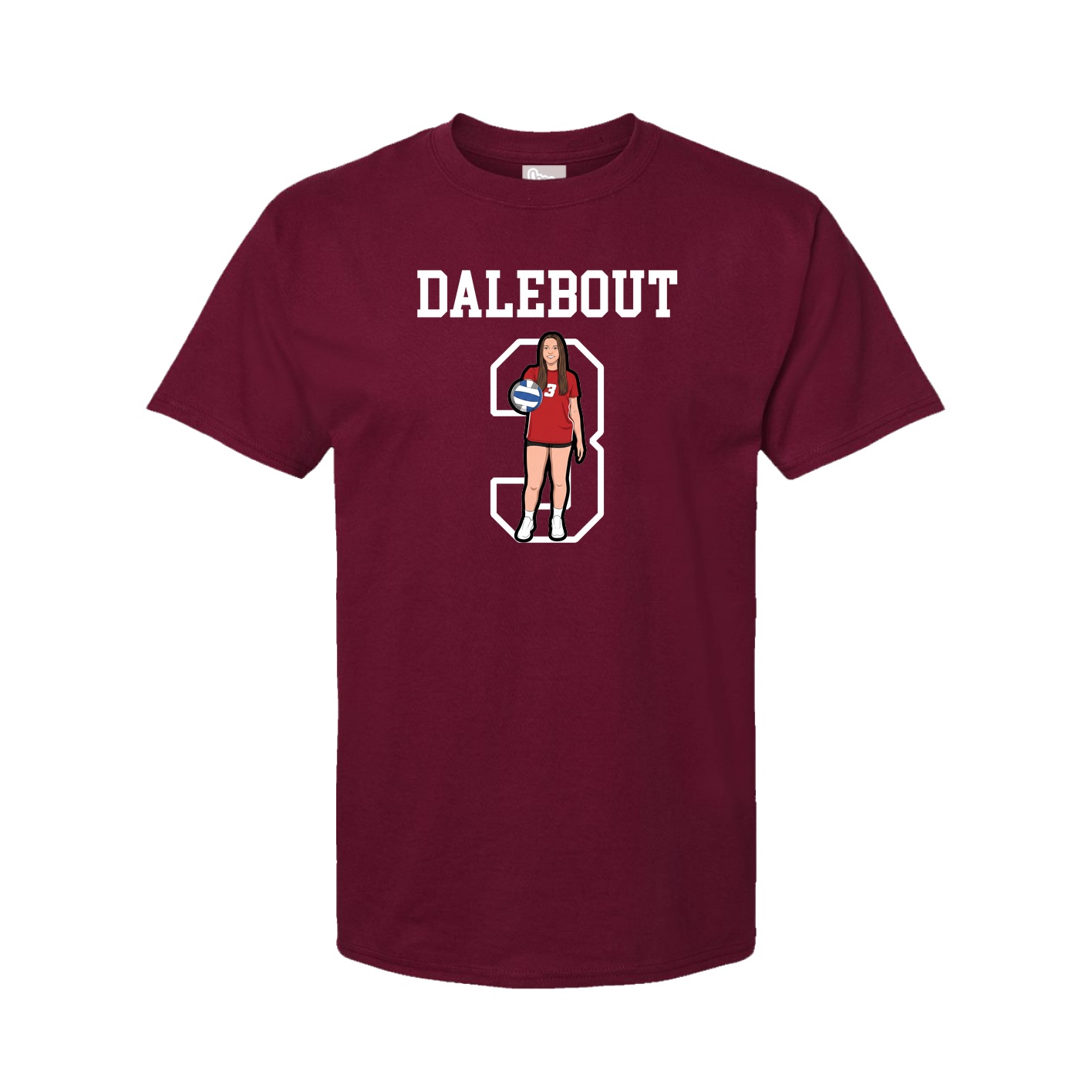 Youth Tee — Shirsey in Cardinal