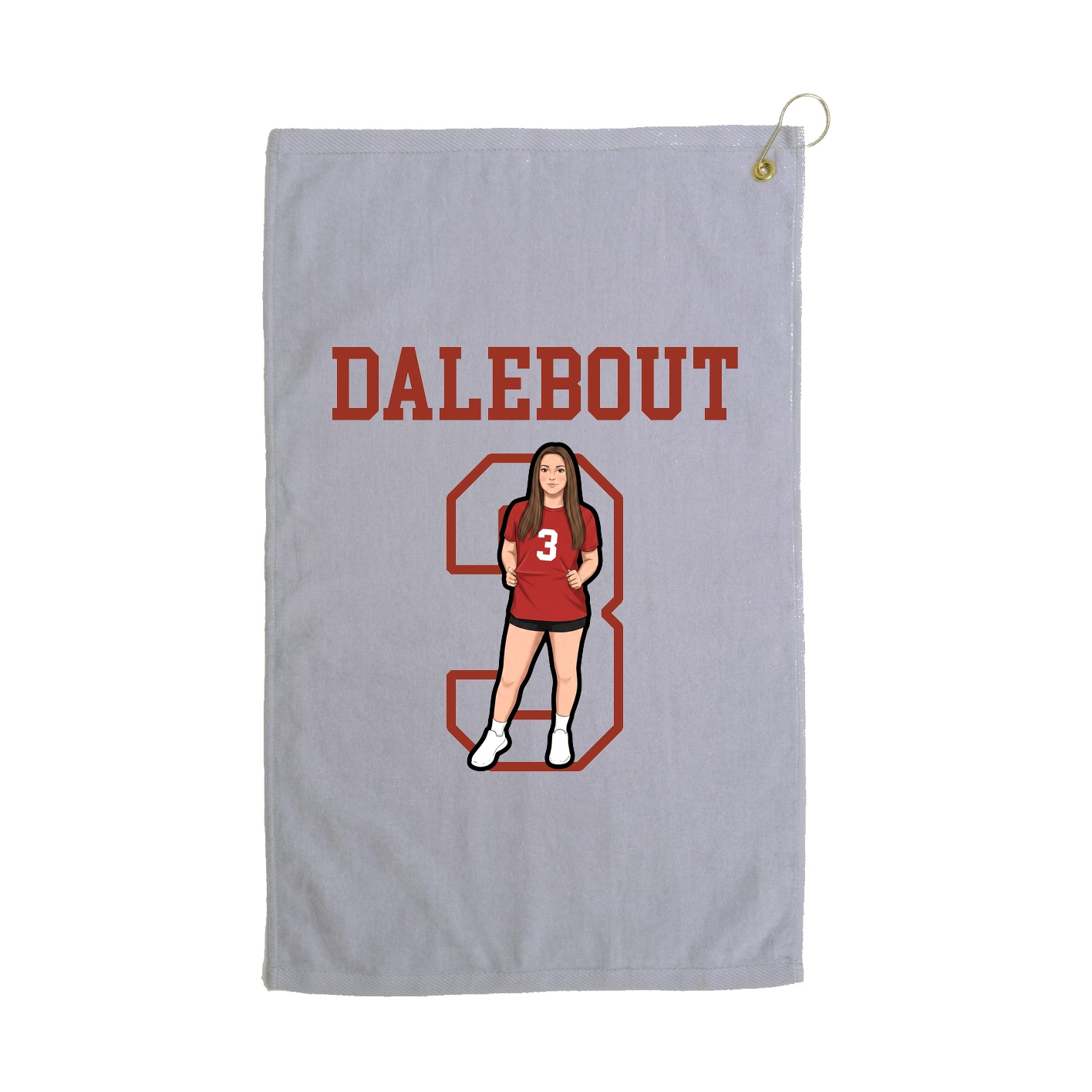 Golf Towel — Shirsey in Grey